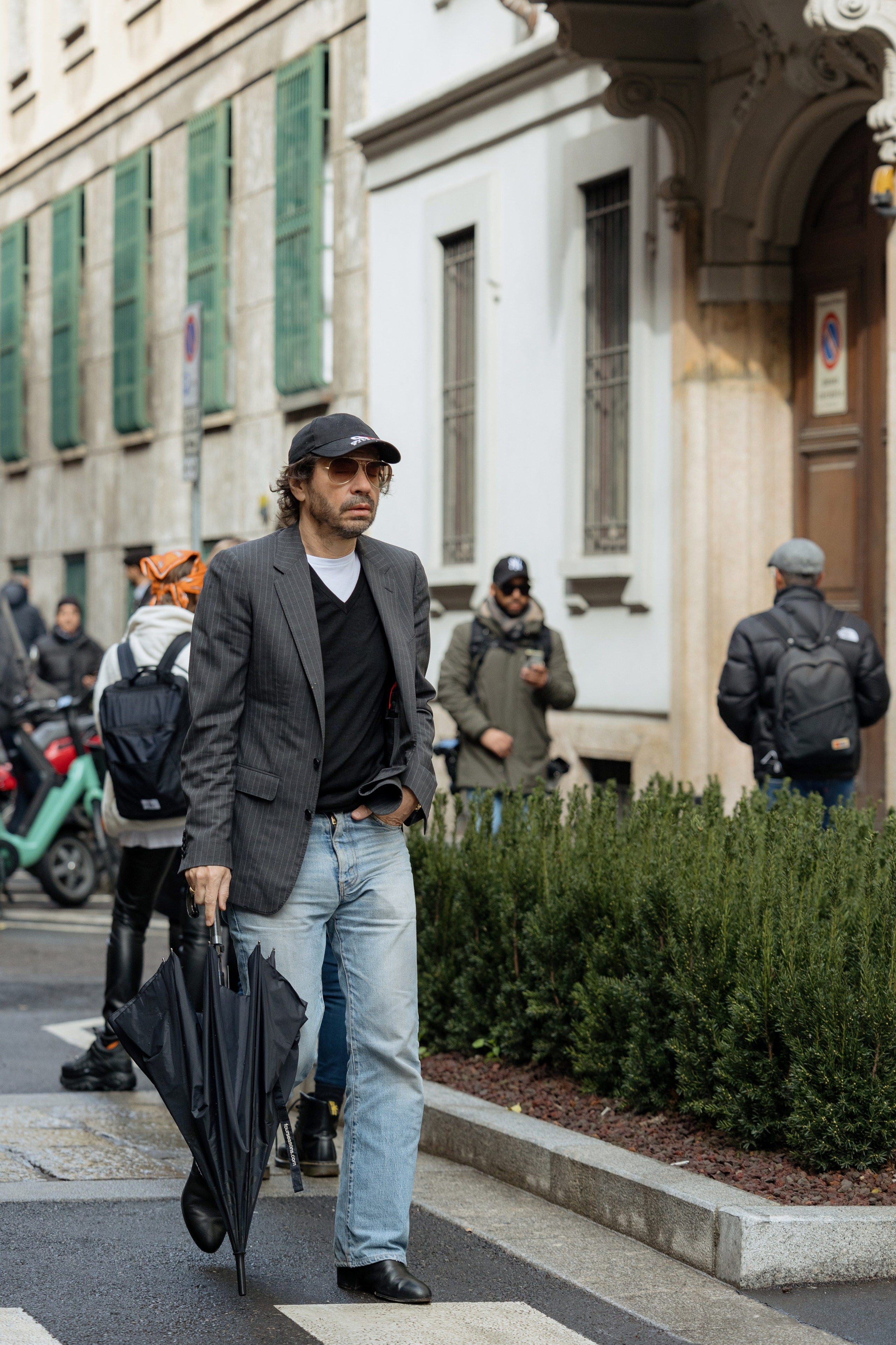 ARMANI MFW FALL/WINTER 24/25. Photographer in Milan Ivan Goncharov
