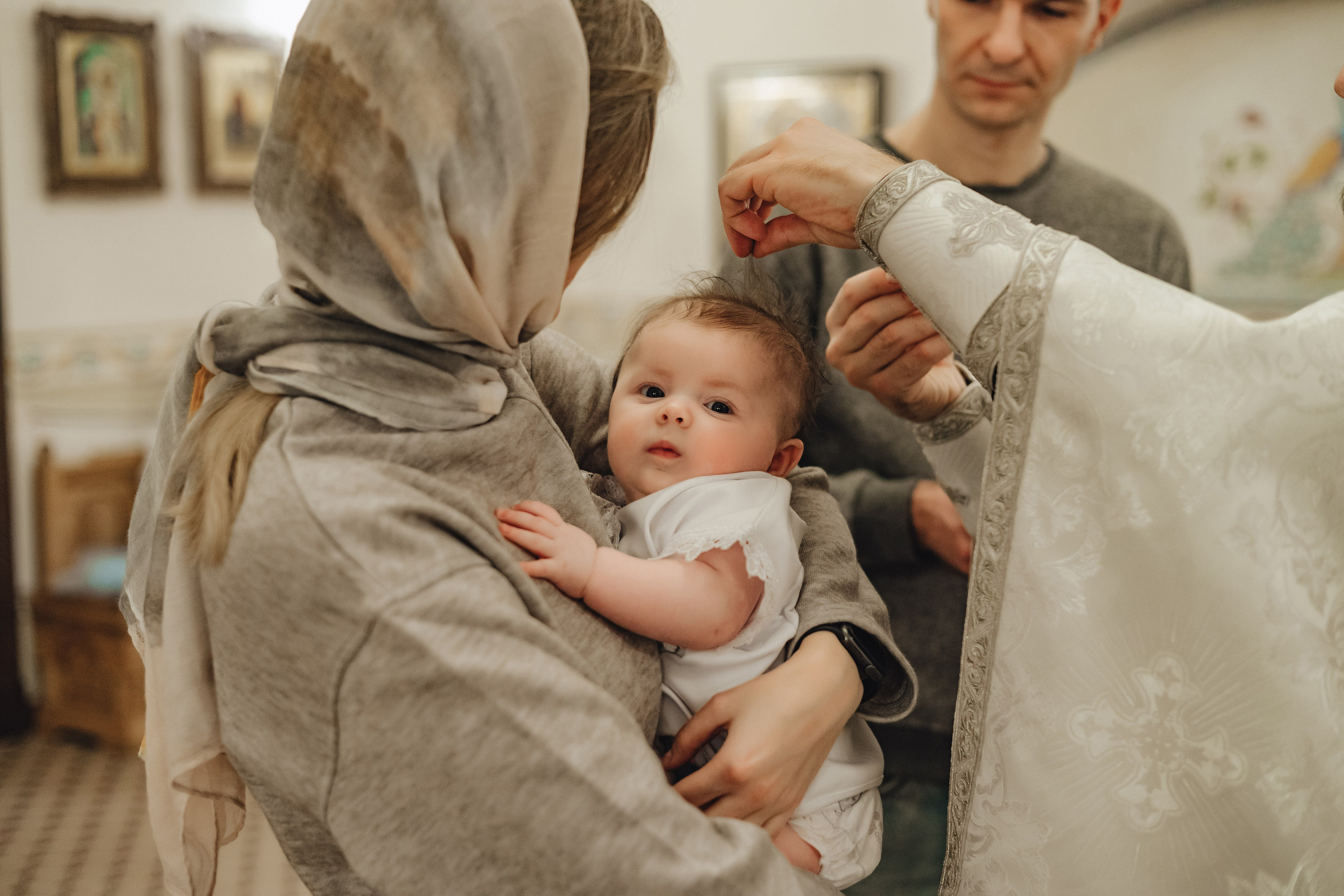 Крещение Анны. Свадебный и семейный фотограф Пушкин Царское Село СПБ Питер Санкт-Петербург и Рязань Ольга Козлова