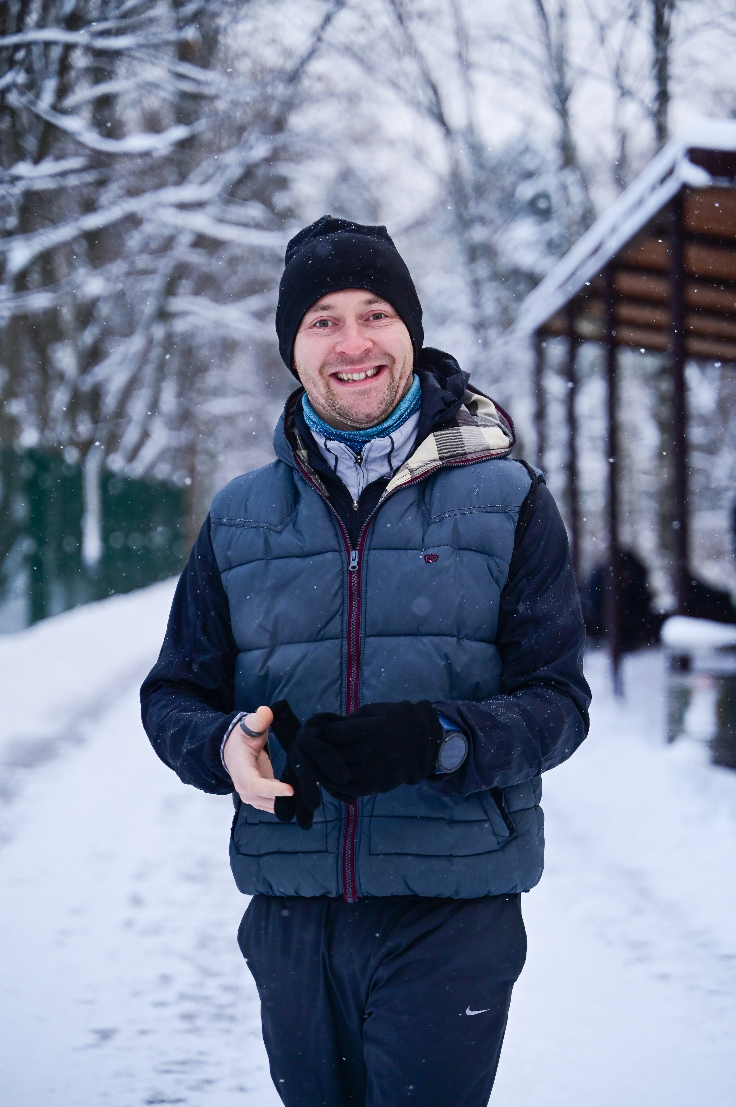 Sat9am5km Кузьминки (25.11.23). Фотограф | Ирина Гамзинова | Москва