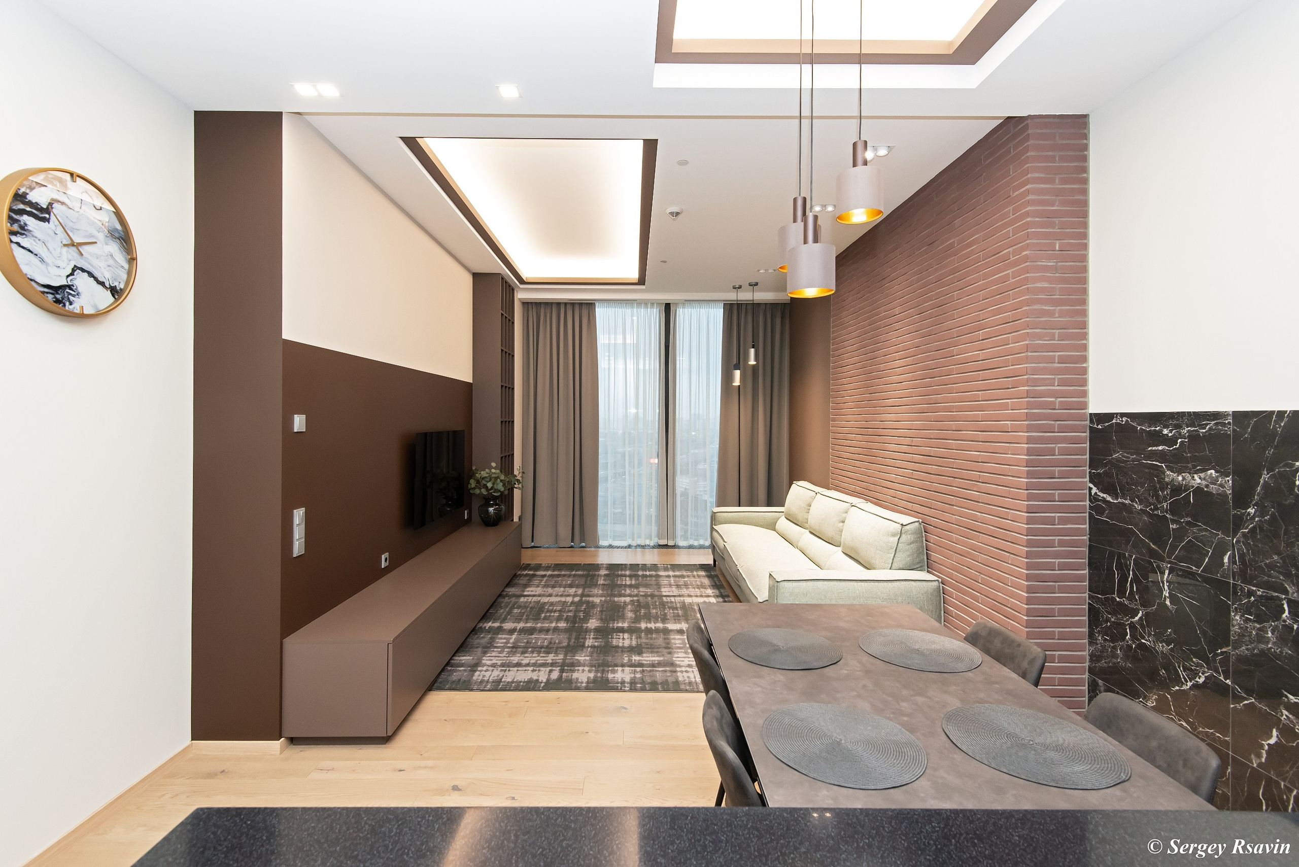 Апартаменты Москва-Сити. Фотограф в Москве Сергей Рсавин