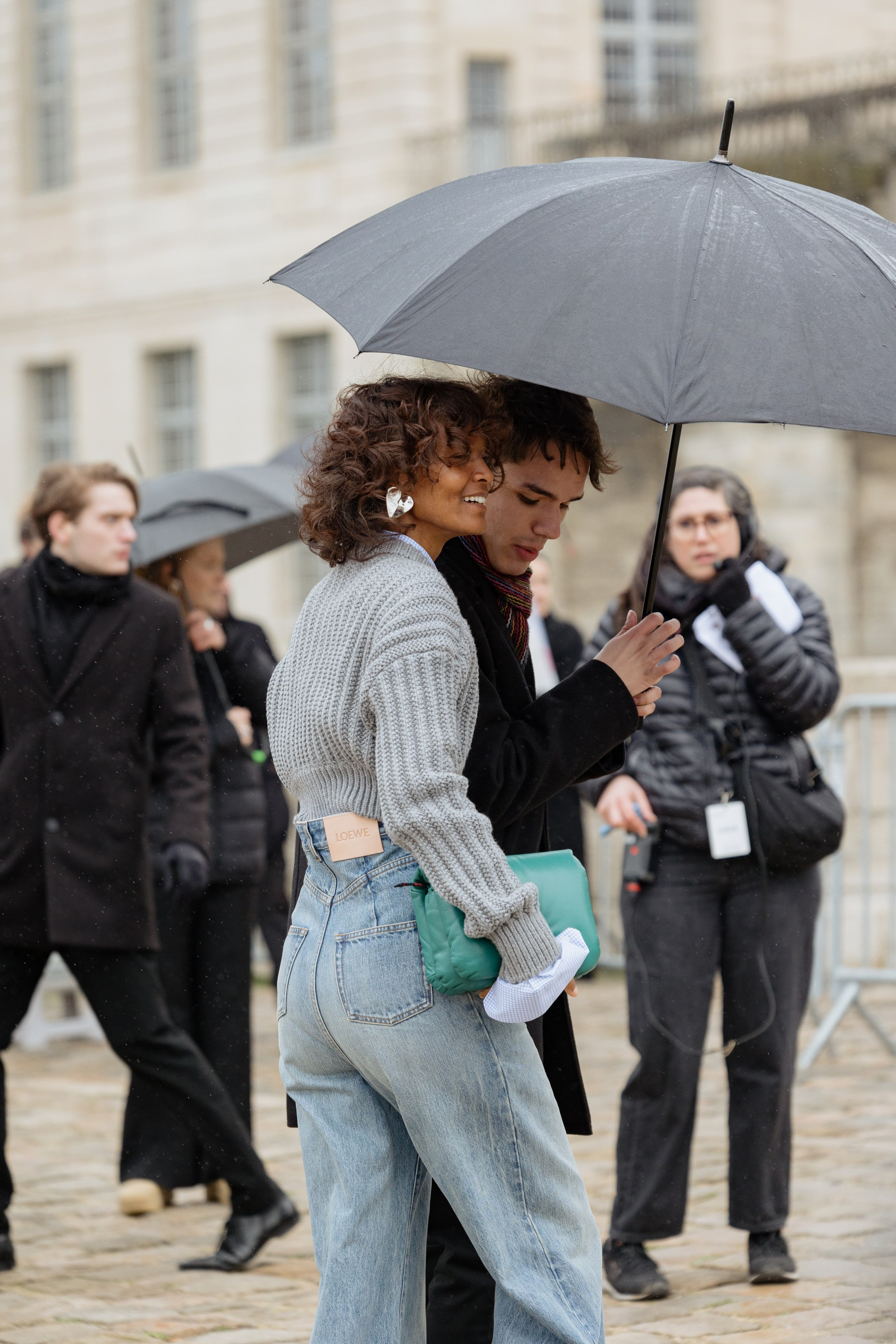 LOEWE PFW WOMENSWEAR FALL-WINTER 24/25. Photographer in Milan Ivan Goncharov