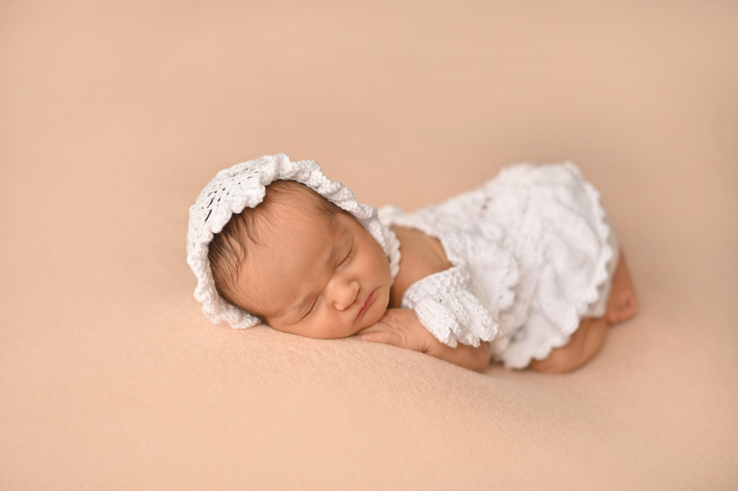 Милая Олеся 7 дней. Фотограф новорожденных во Владивостоке Панова Татьяна