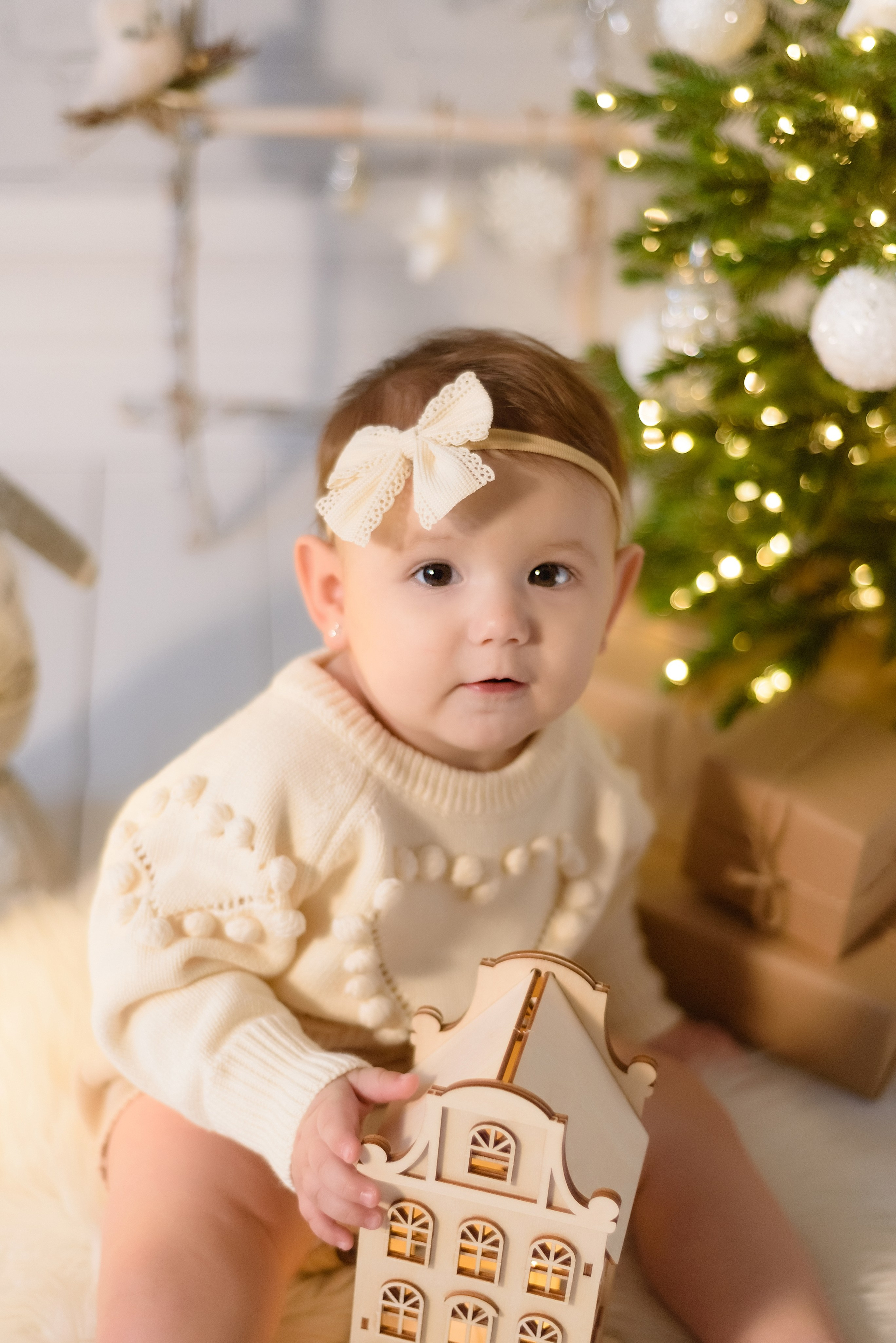 Новогодняя фотосессия «Гномик» Каролина. Детский Фотограф |Фотограф на годик в Брянске Ирина Романова