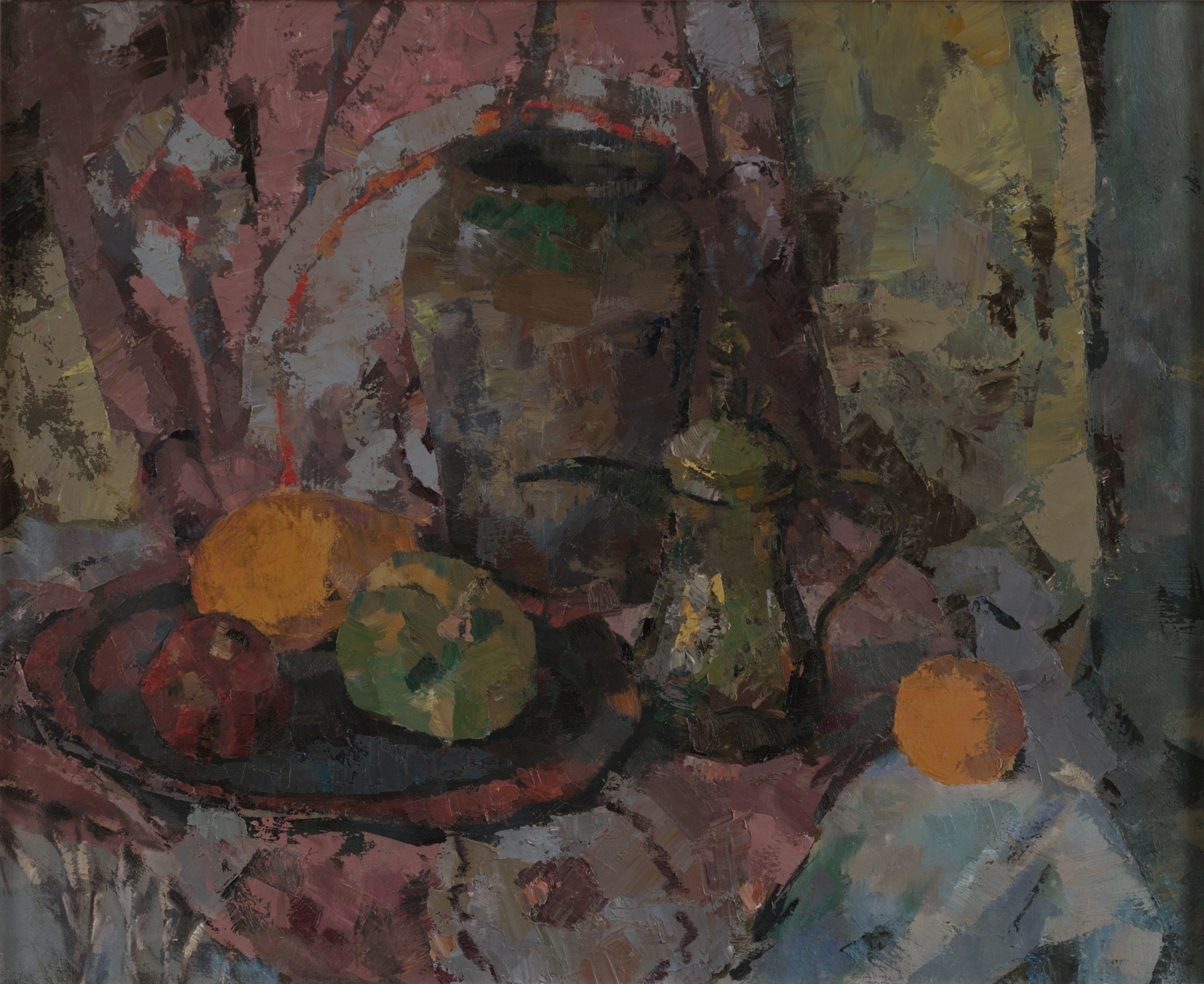 Валентин Фёдоров "Восточный натюрморт"  60x72 см, холст, масло, 2015 г., 130 000 руб.