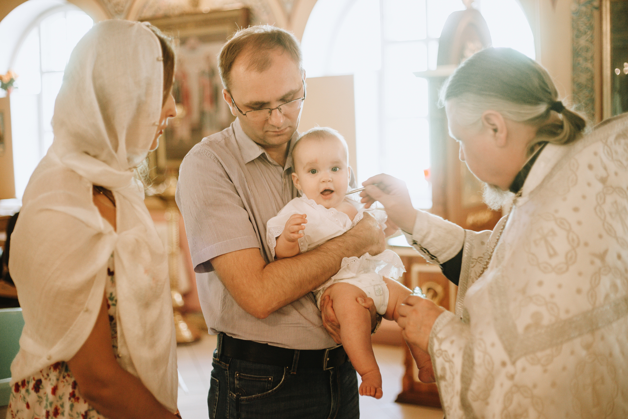 Фотосъёмка крещения. Фотограф Екатерина Шереметова Ижевск Сарапул Воткинск