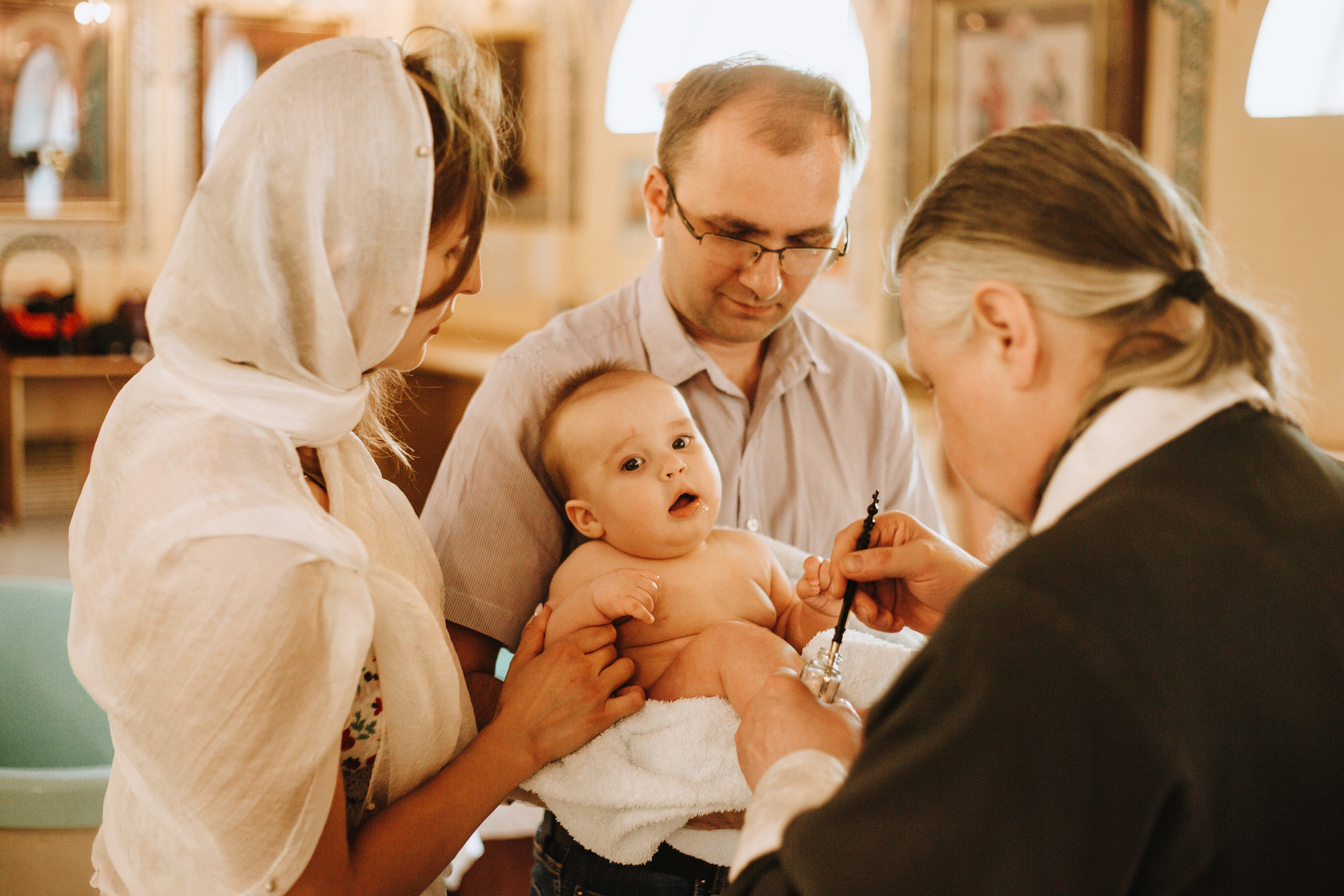 Фотосъёмка крещения. Фотограф Екатерина Шереметова Ижевск Сарапул Воткинск