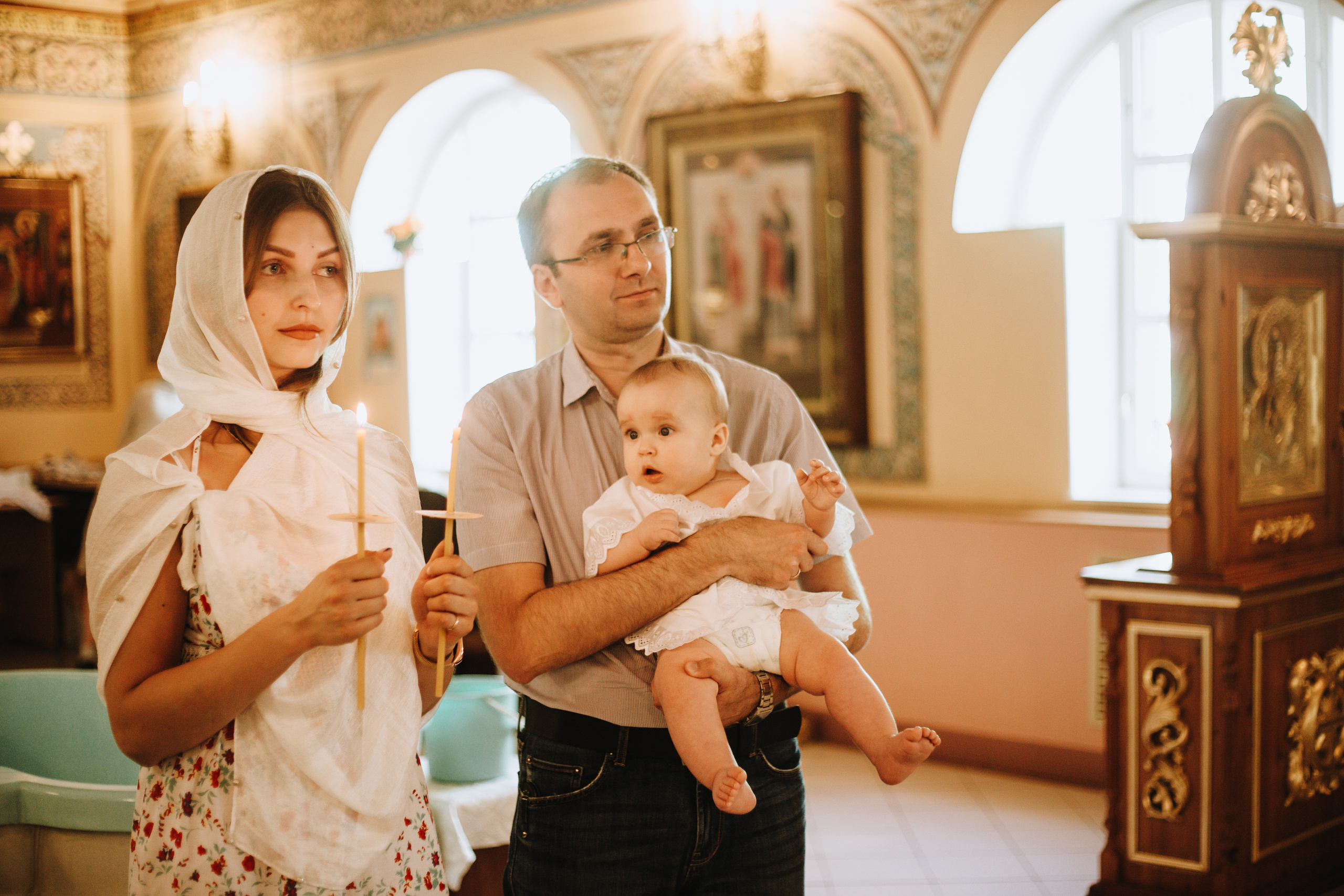 Фотосъёмка крещения. Фотограф Екатерина Шереметова Ижевск Сарапул Воткинск