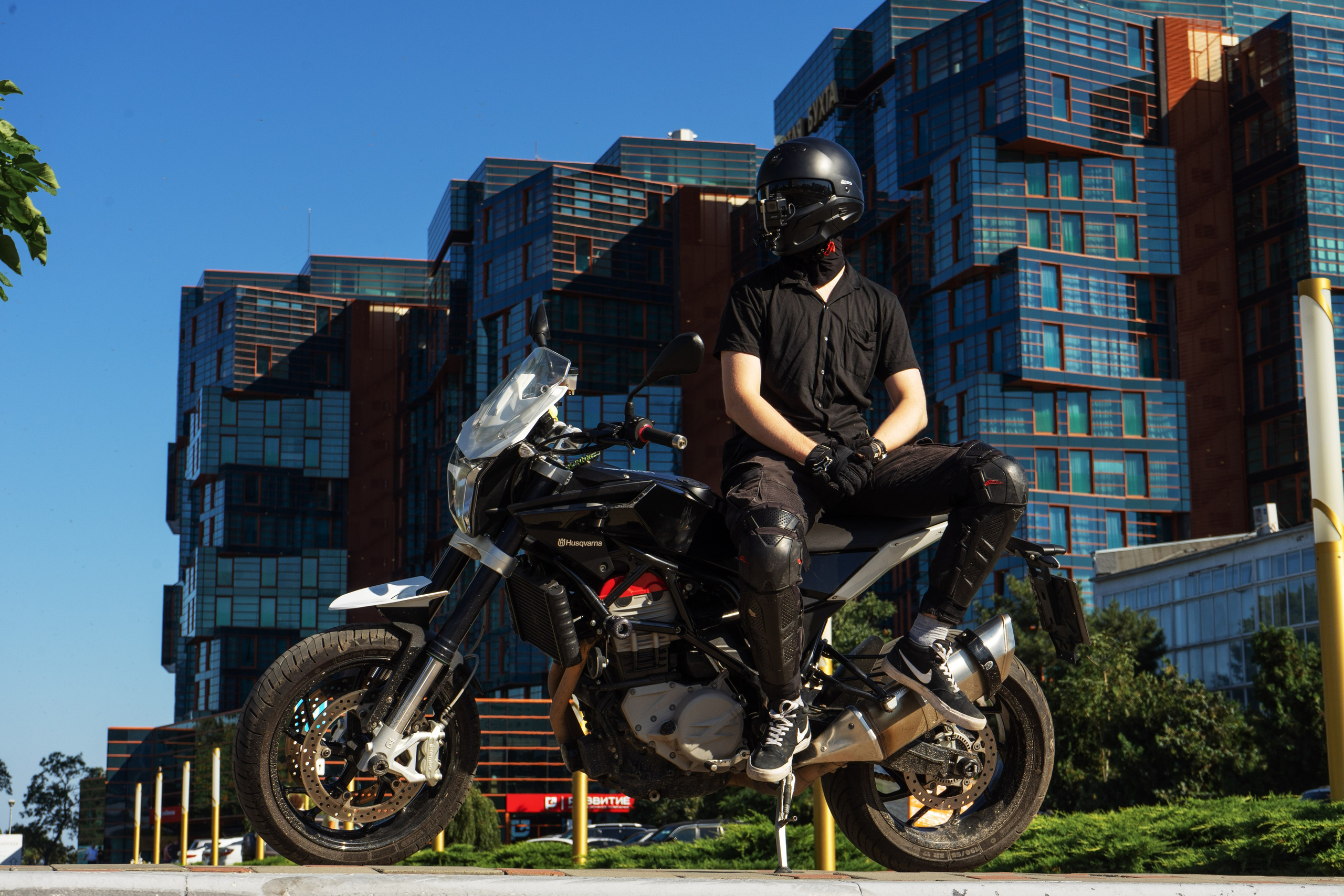 Мужская фотосессия с мото. Фотограф Екатеринбург Кокшарова Александра