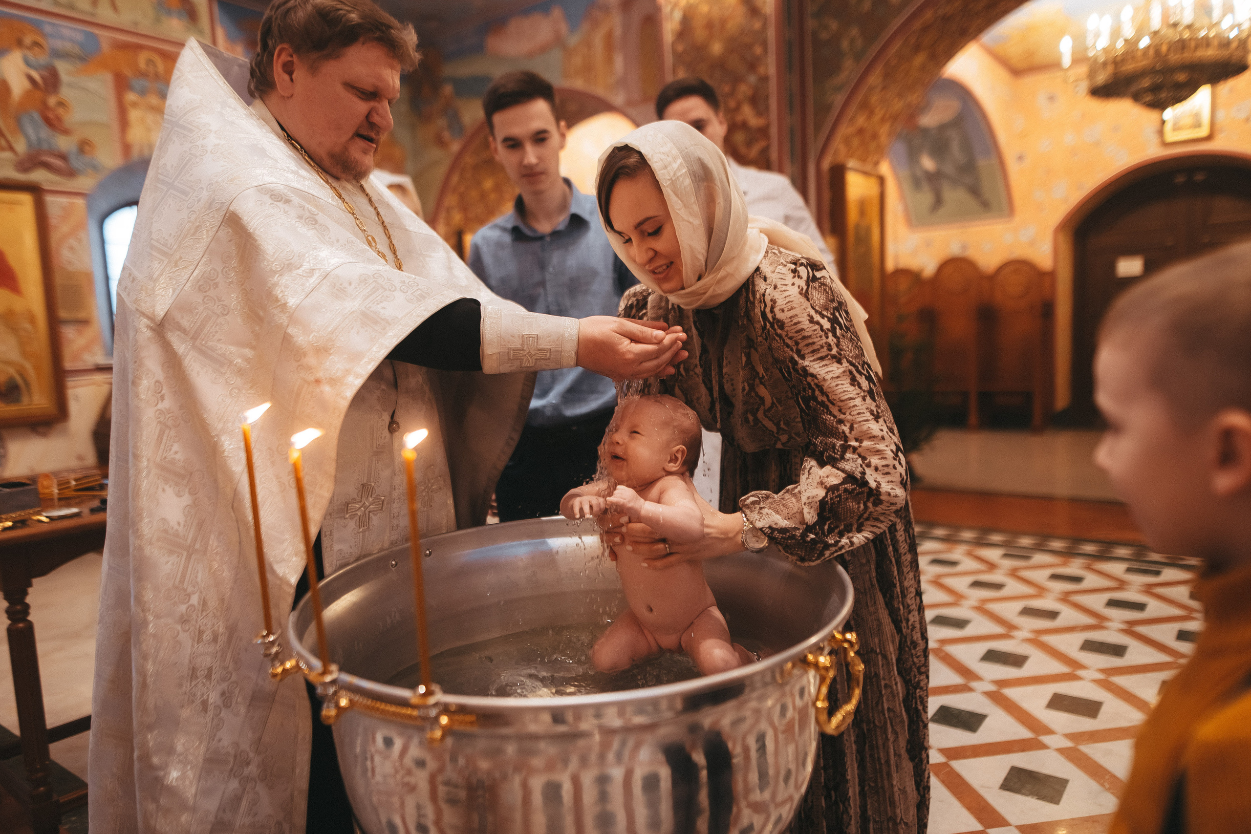 Таинство Крещения. Фотограф Роман Блинов