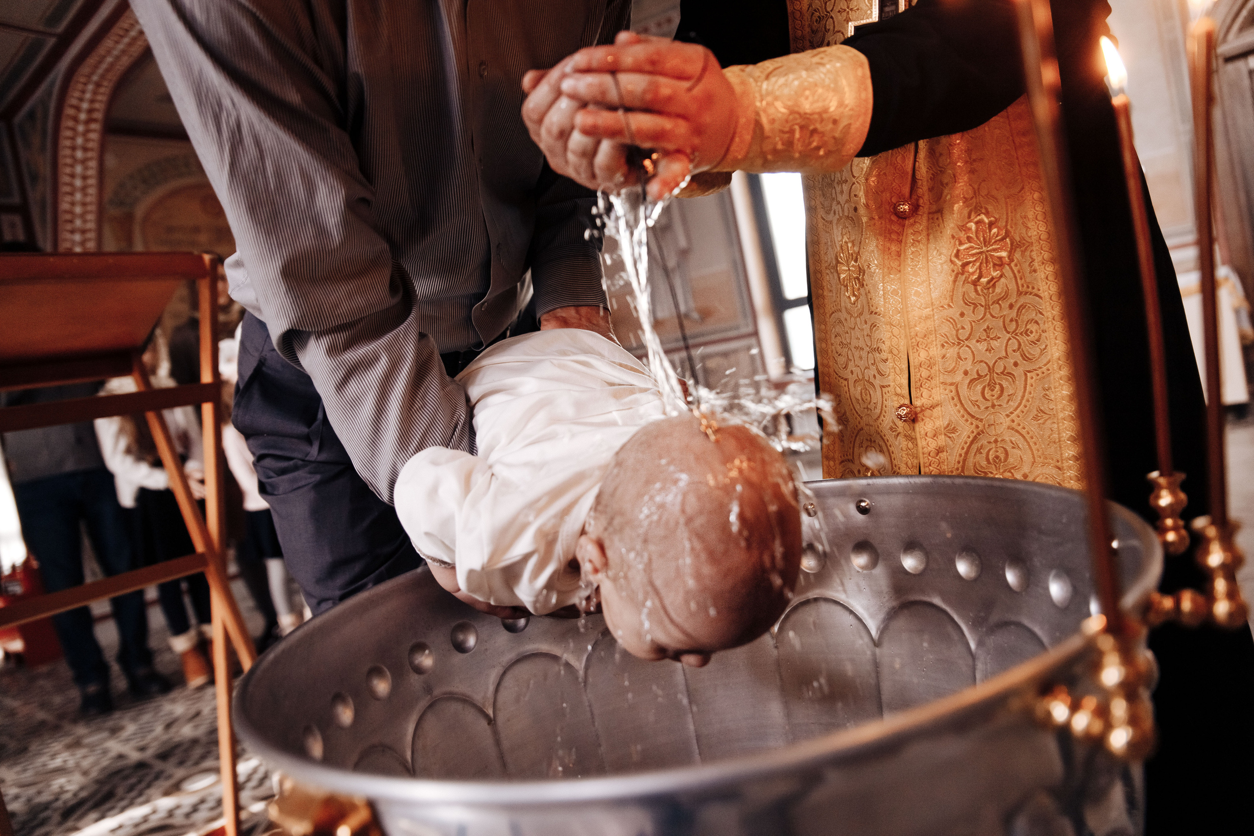 Таинство Крещения. Фотограф Роман Блинов