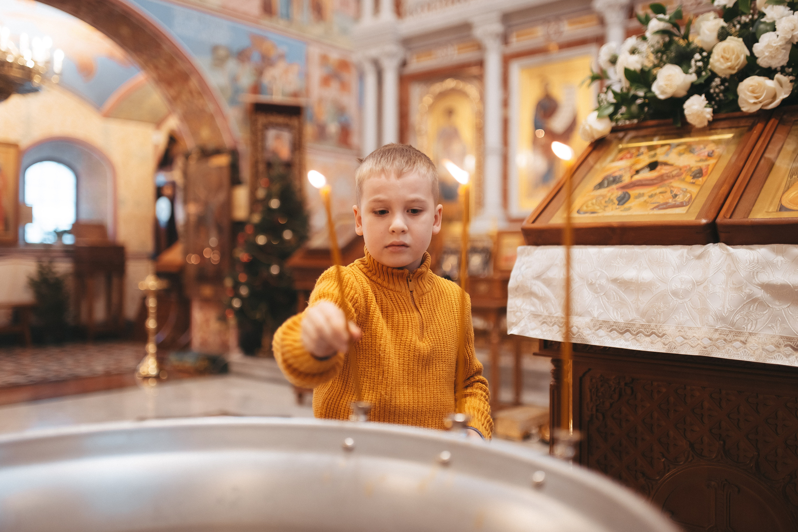 Таинство Крещения. Фотограф Роман Блинов