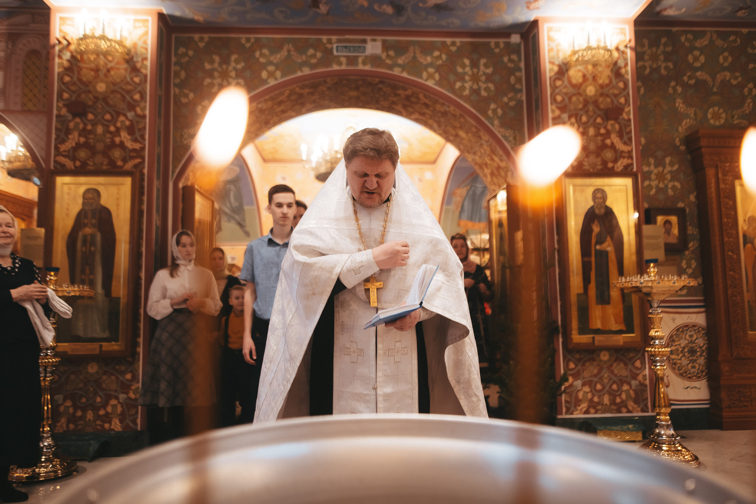 Таинство Крещения. Фотограф Роман Блинов