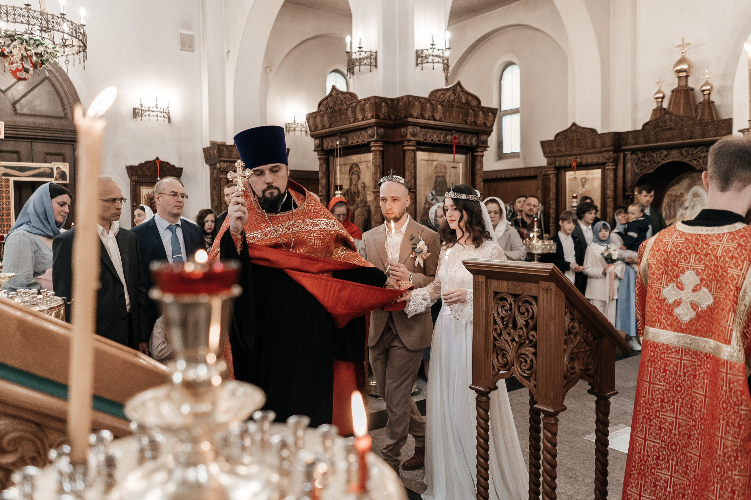 Венчание. Наталия Фролова. Фотограф. Москва