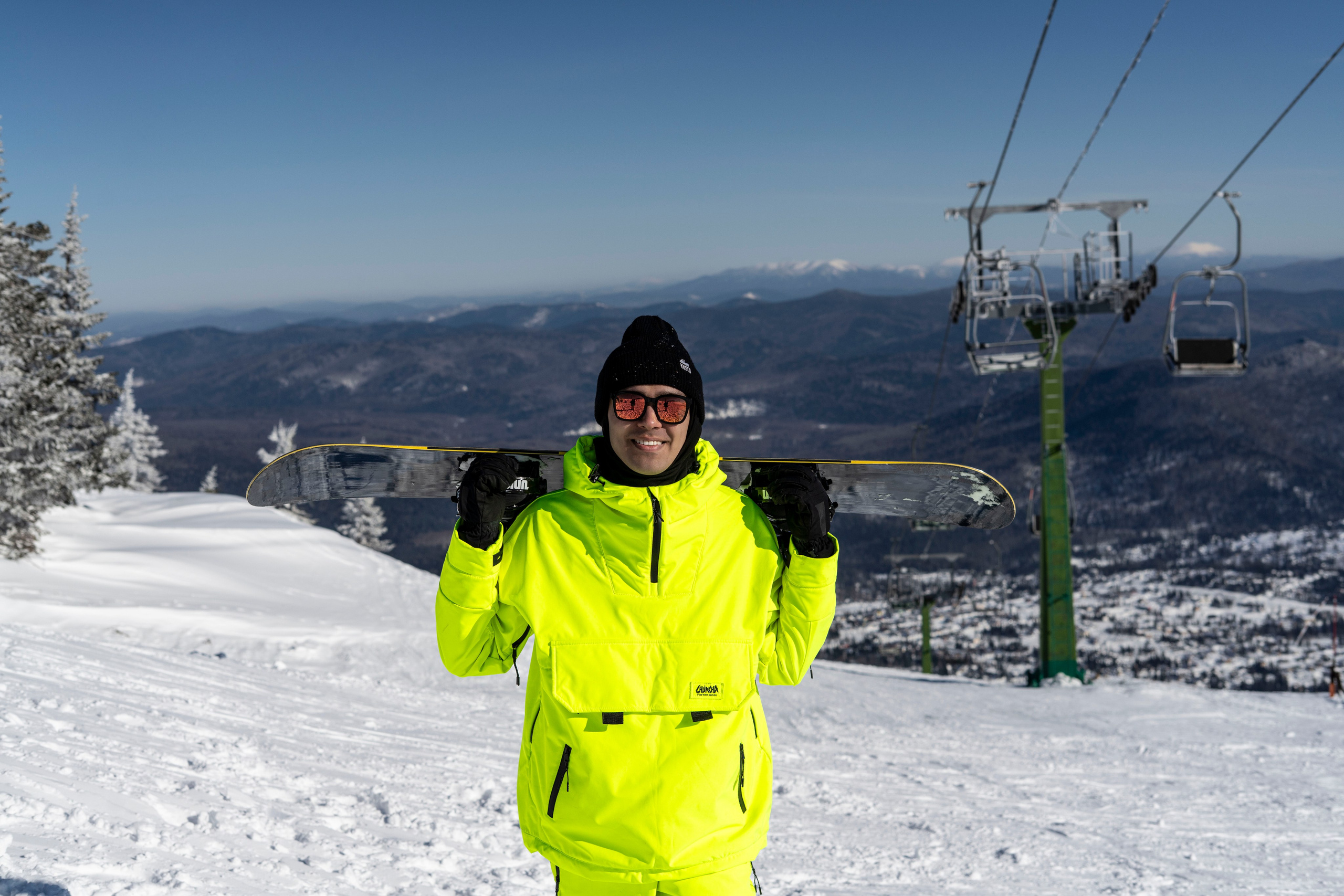Фотосессия на вершине. Анастасия Паршукова — фотограф Шерегеш Новосибирск