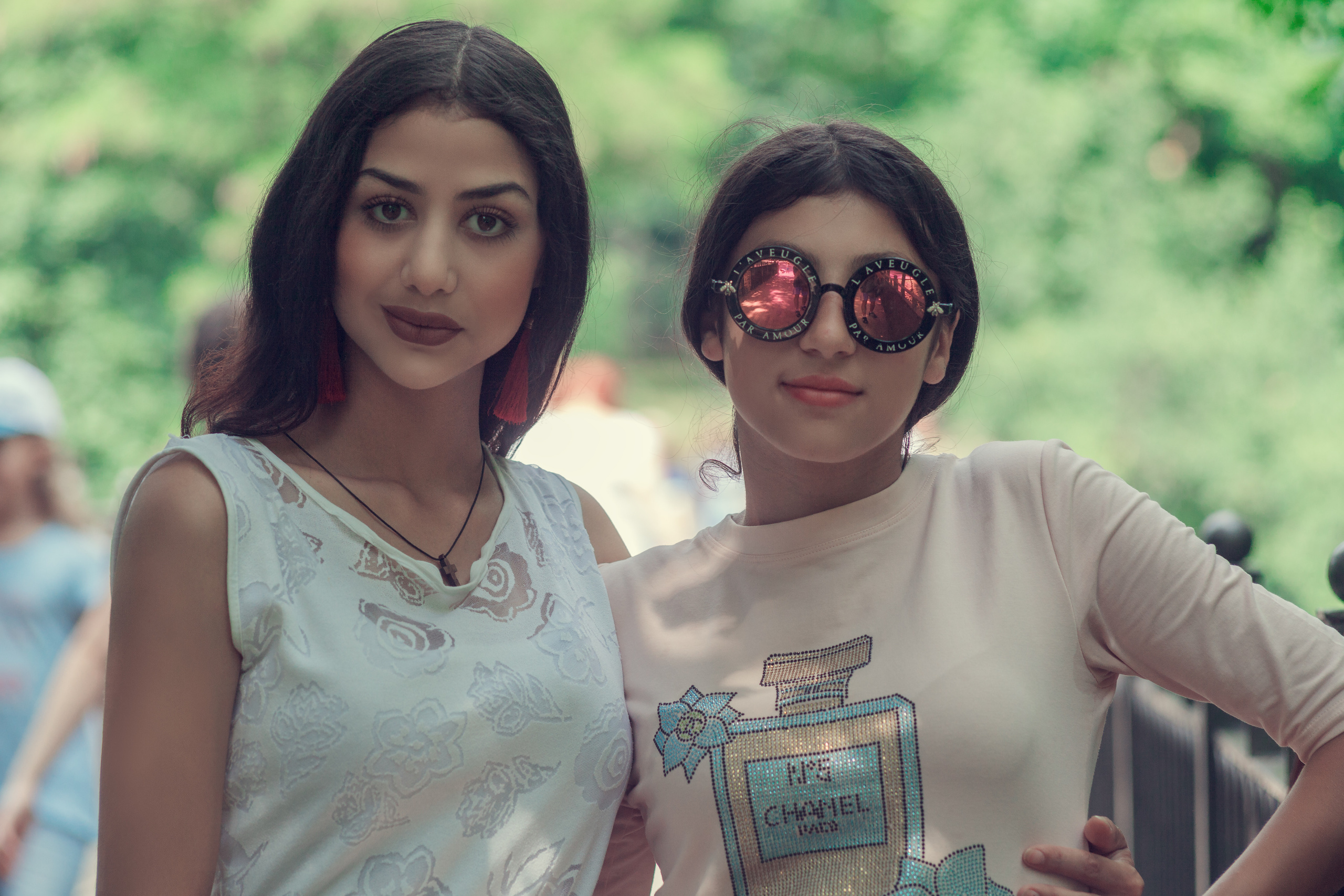 Летняя street фотосессия красивых девушек в гомельском парке. Фотограф (photographer) Lischinski Vitaliy