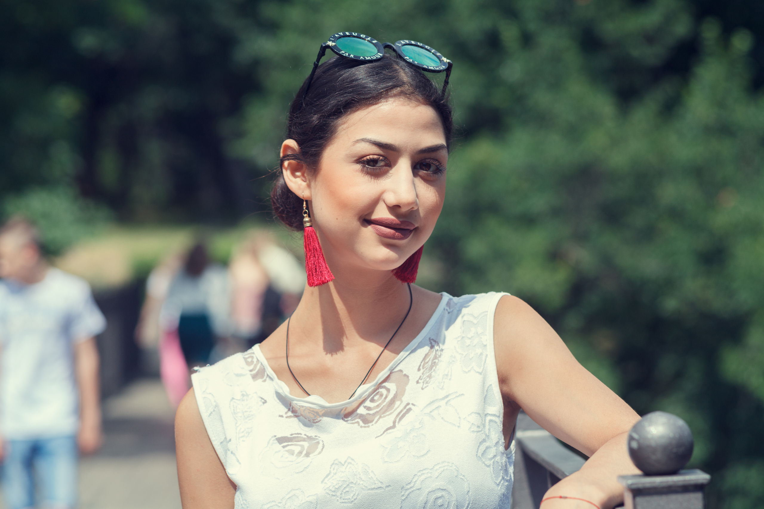 Летняя street фотосессия красивых девушек в гомельском парке. Фотограф (photographer) Lischinski Vitaliy