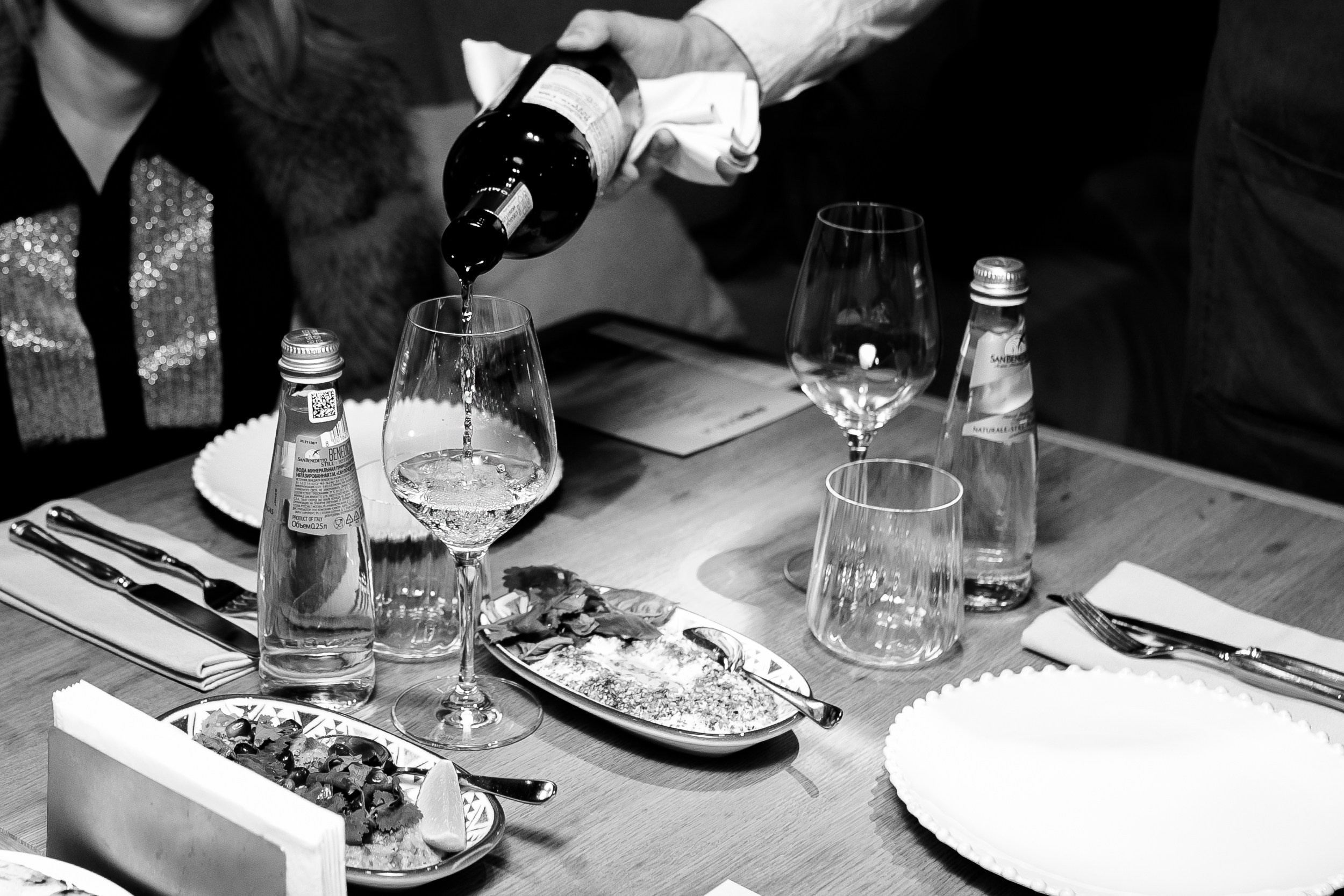 Эногастрономический ужин. Фотограф в Санкт-Петербурге