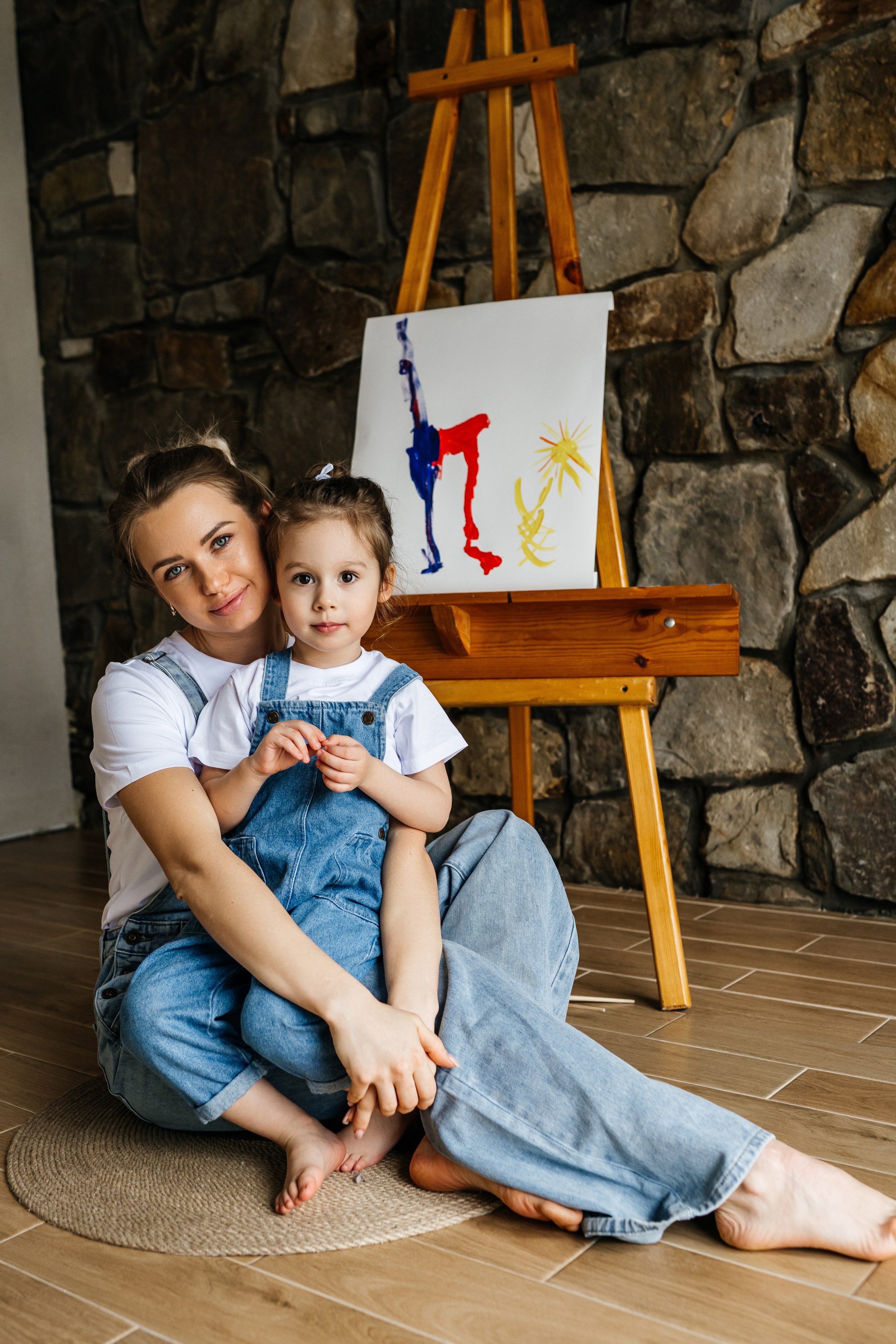 Мама с дочкой у меня в студии. Фотограф в Каменске-Шахтинском Ольга Сагал