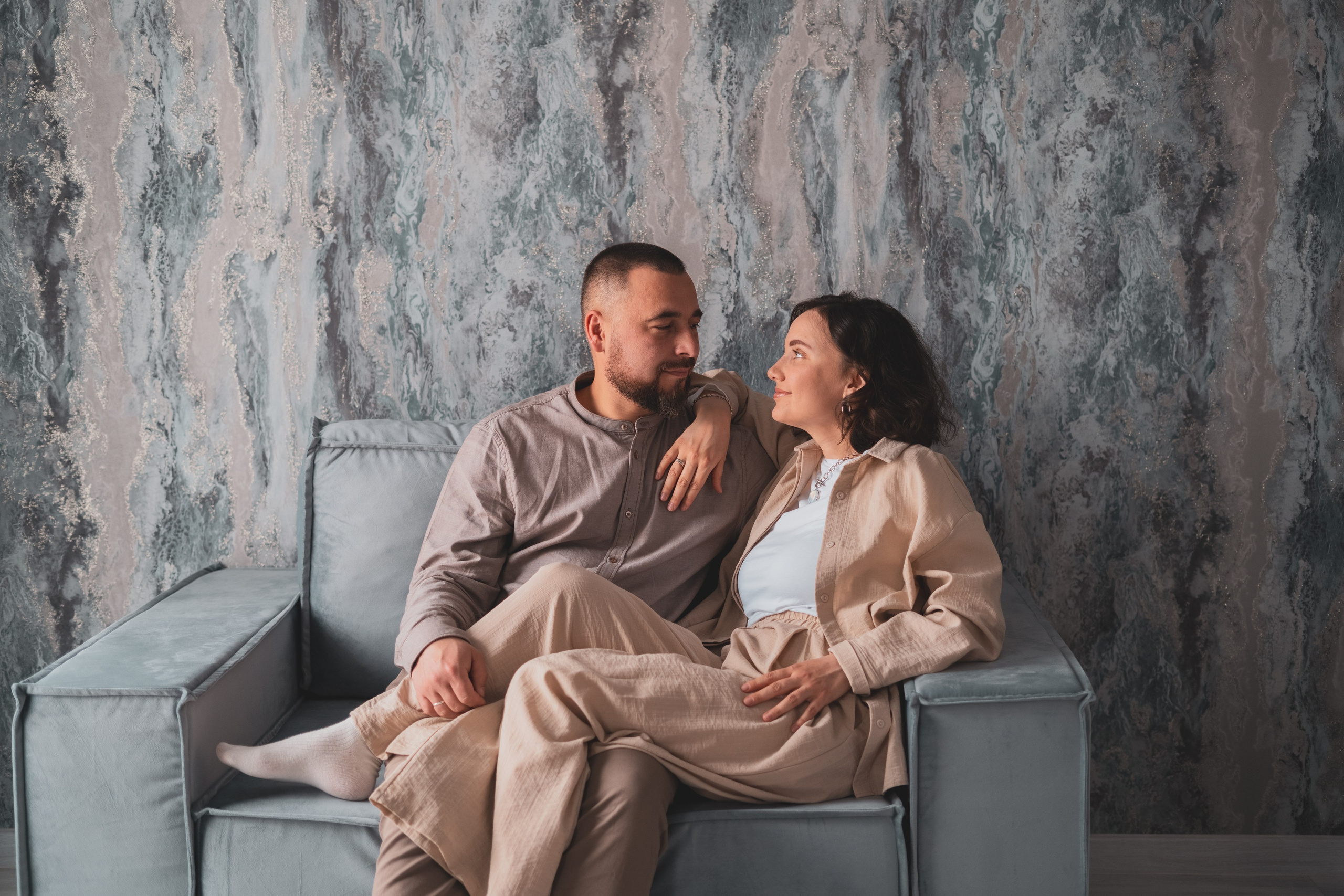 Мансур с родителями, Щелково, домашняя съемка. Наталья Дукалова фотограф Щелково Королев Пушкино Москва Балашиха