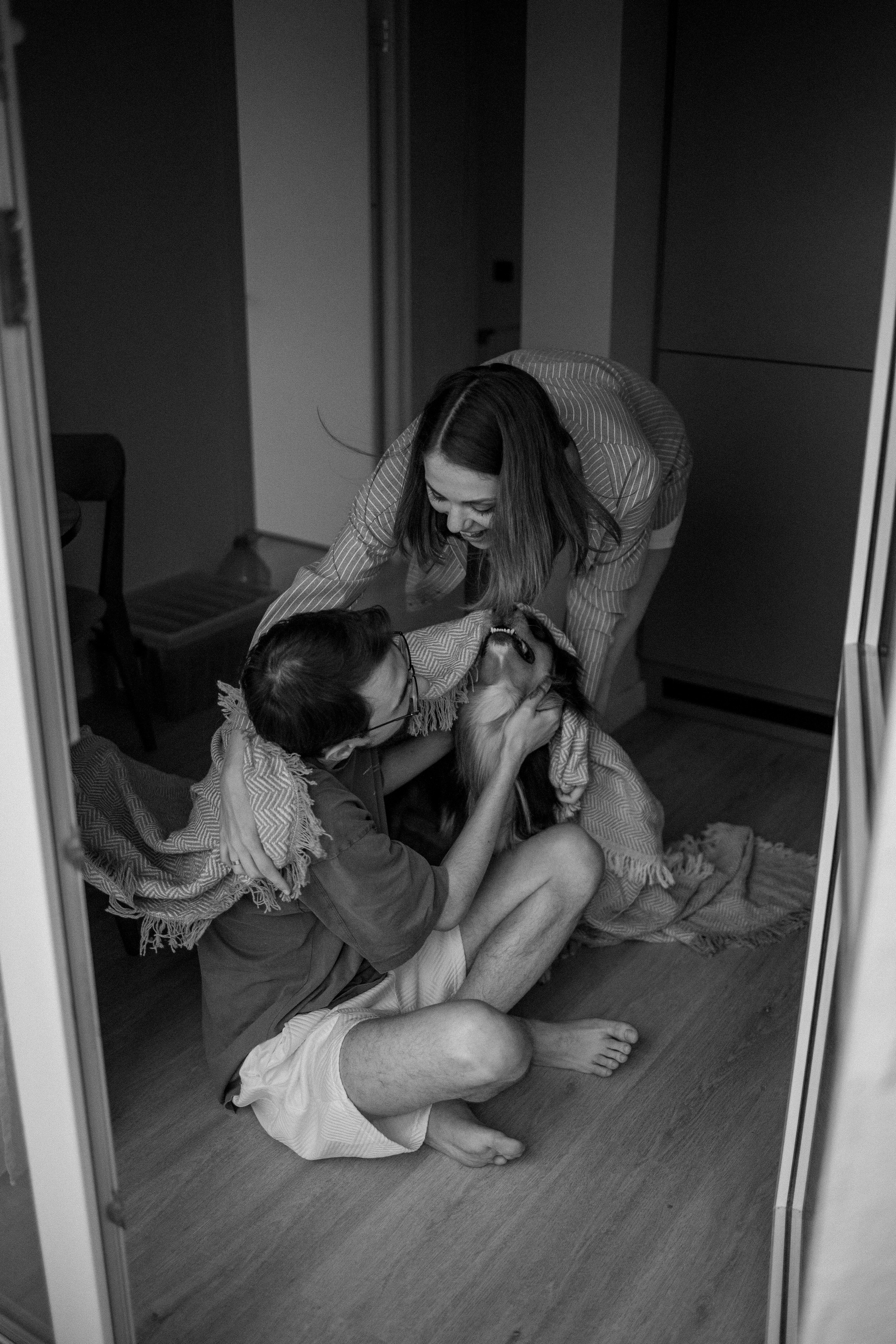 Настя, Никита и их Гром и Мяу. Фотограф — Анималист | Санкт-Петербург