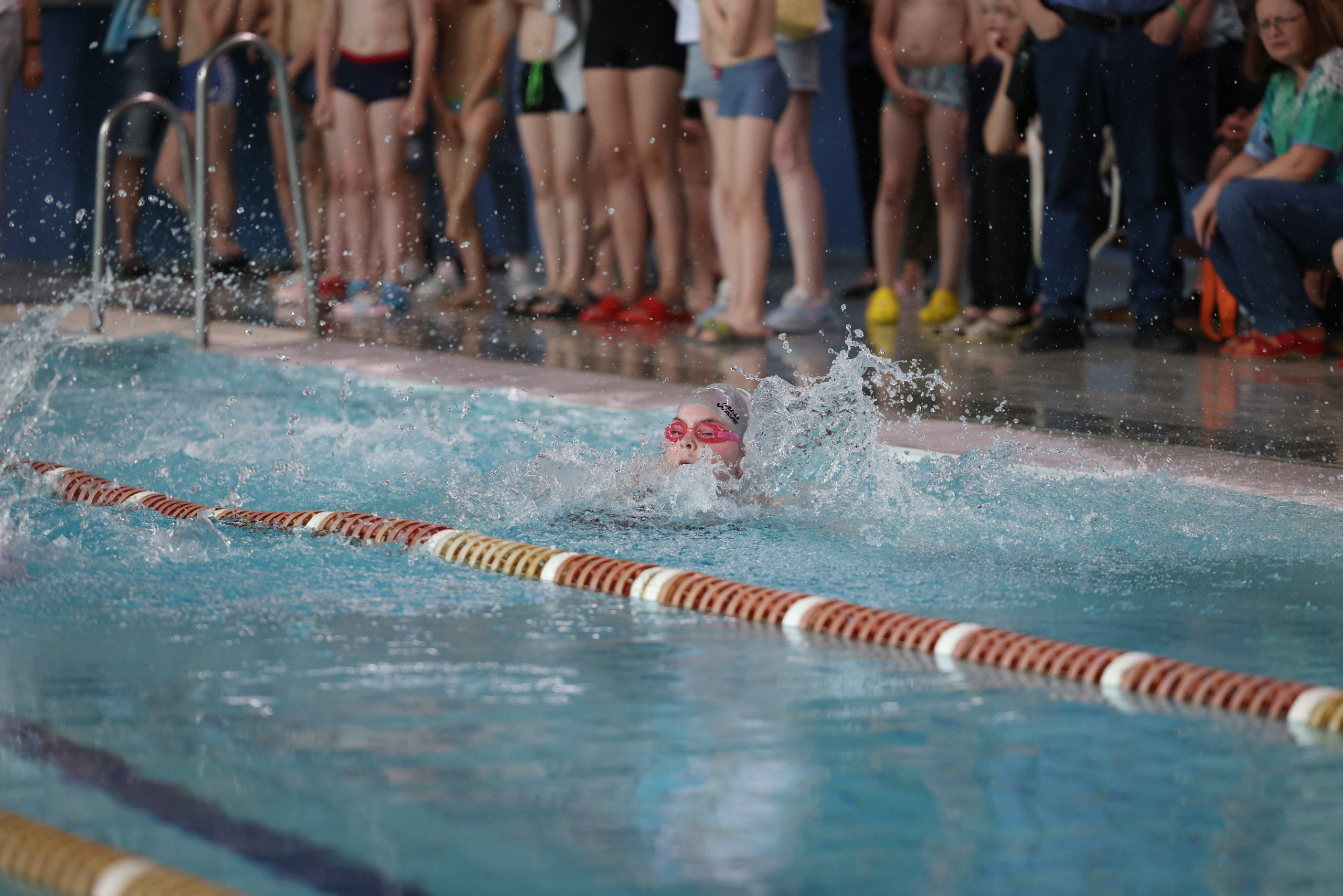 Веселый дельфин. Плавание. Дети 8-9 лет. Фотограф Александр Заломаев