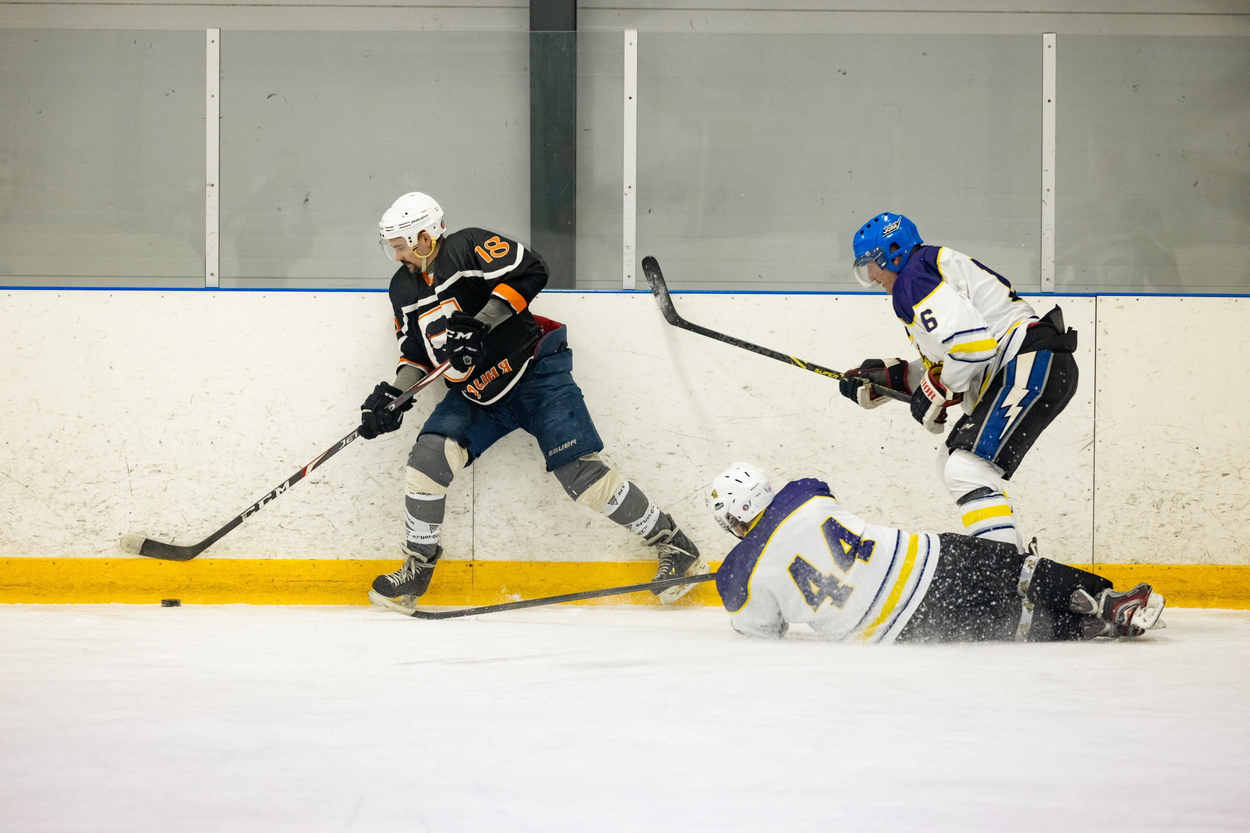 ХК Бульдозер — ХК Добрыня. Фотограф Александр Заломаев