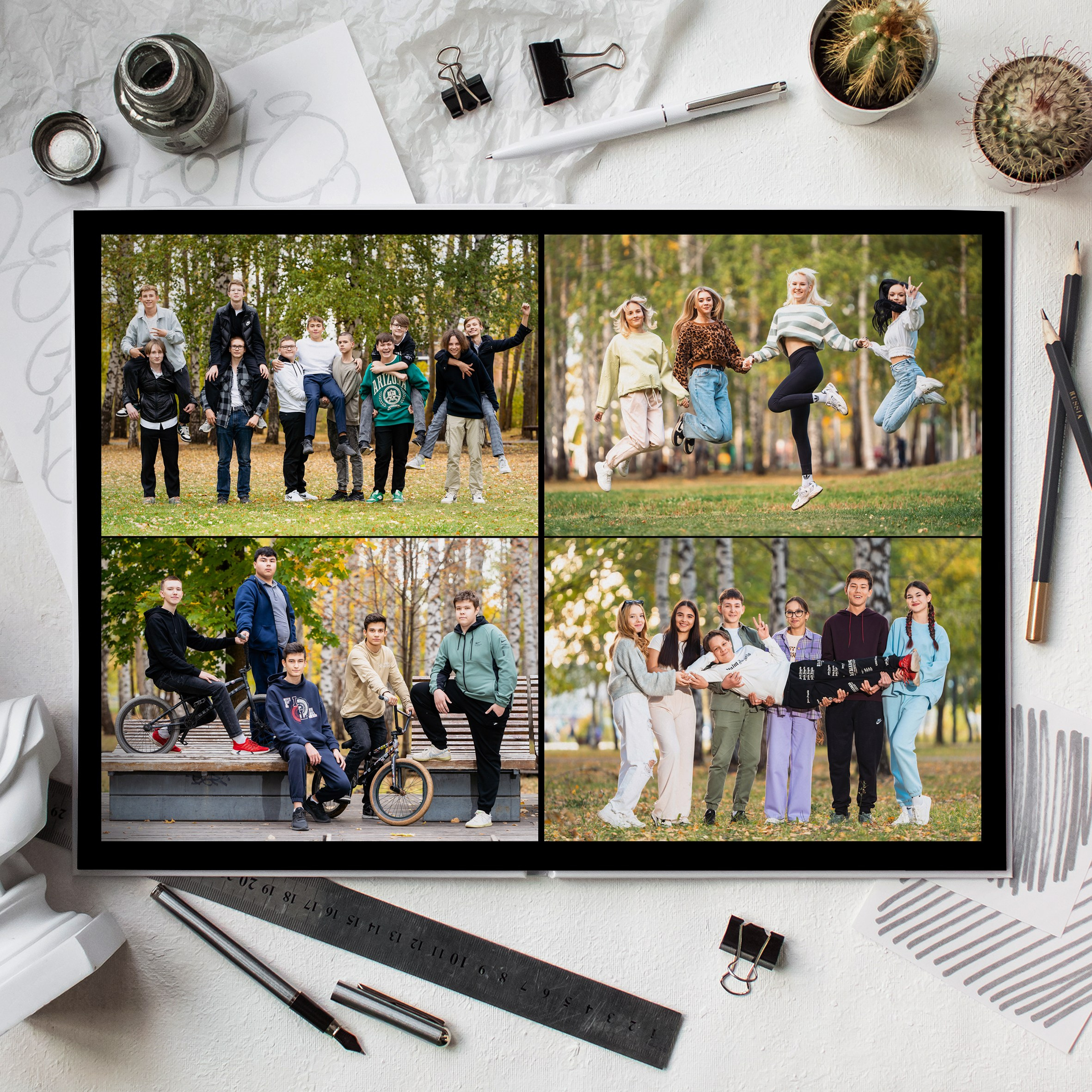 Стиль Черный. Выпускные альбомы Нижнекамск Набережные Челны Фотостудия Небо