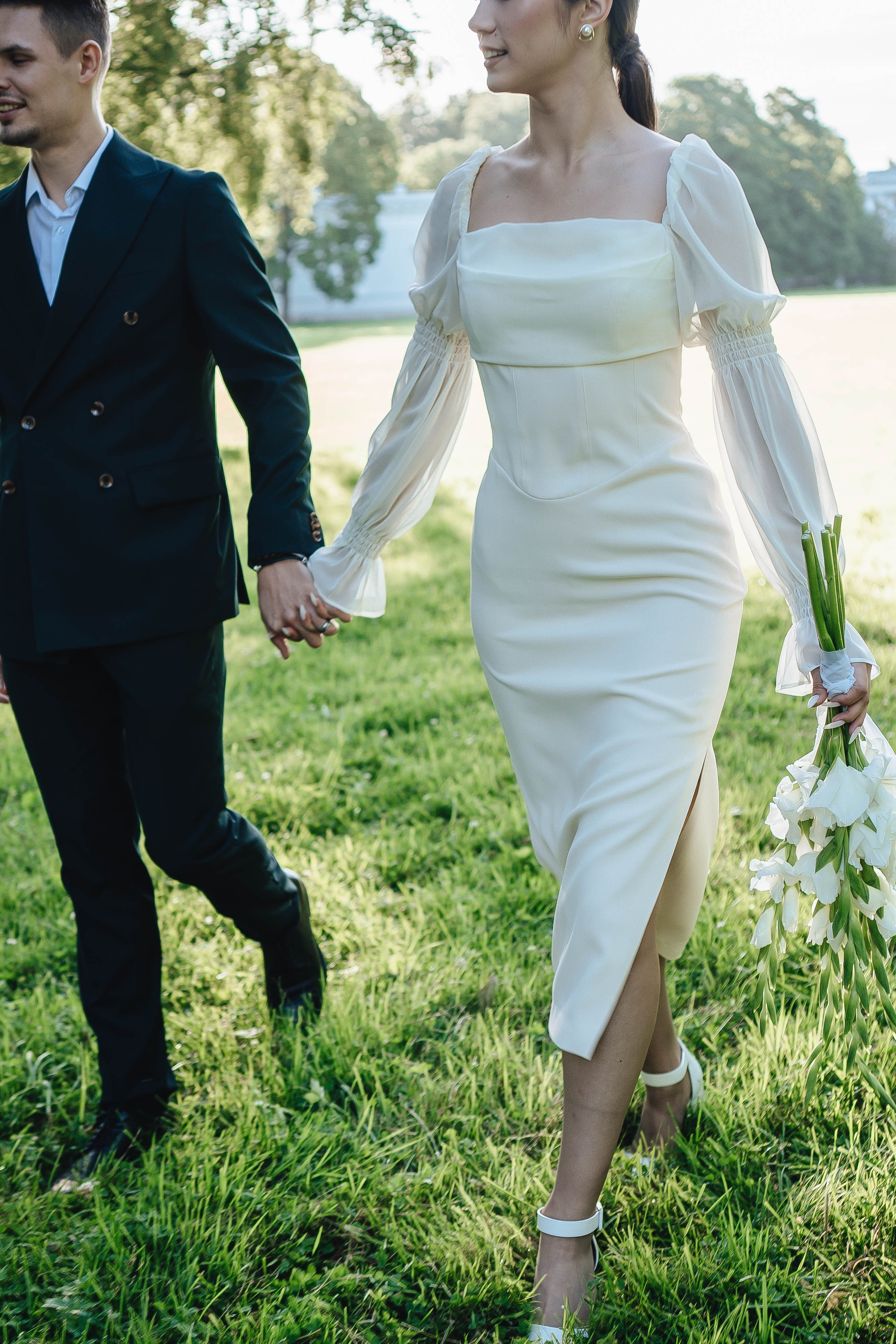 СВАДЕБНАЯ СЬЕМКА НА РАССВЕТЕ НА ЕЛАГИНОМ ОСТОРОВЕ. Профессиональный фотограф, Санкт-Петербург — Виктория Богомолова