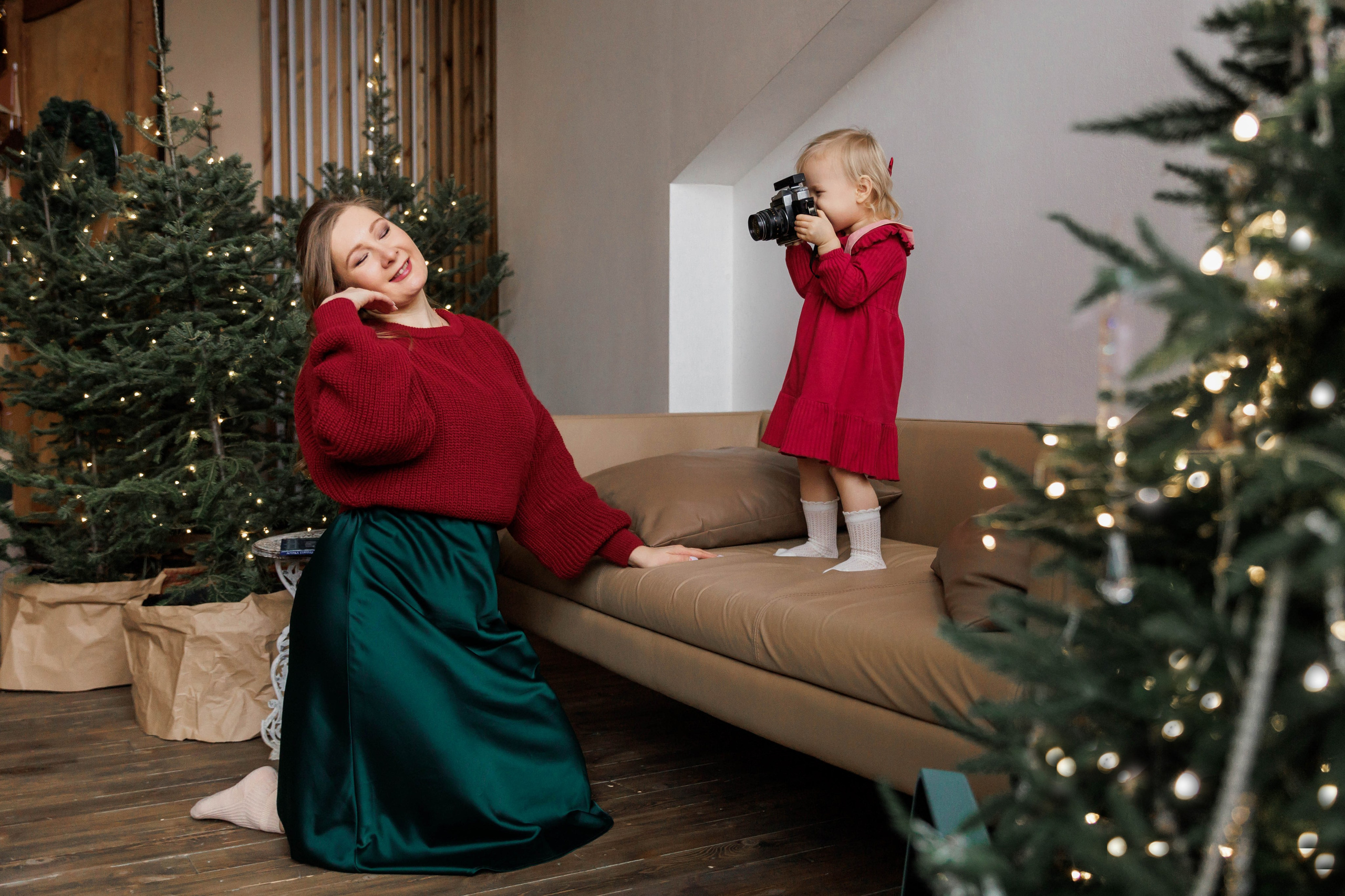 Новогодняя сьемка. Семейный и детский фотограф в Екатеринбурге Светлана Гостюхина