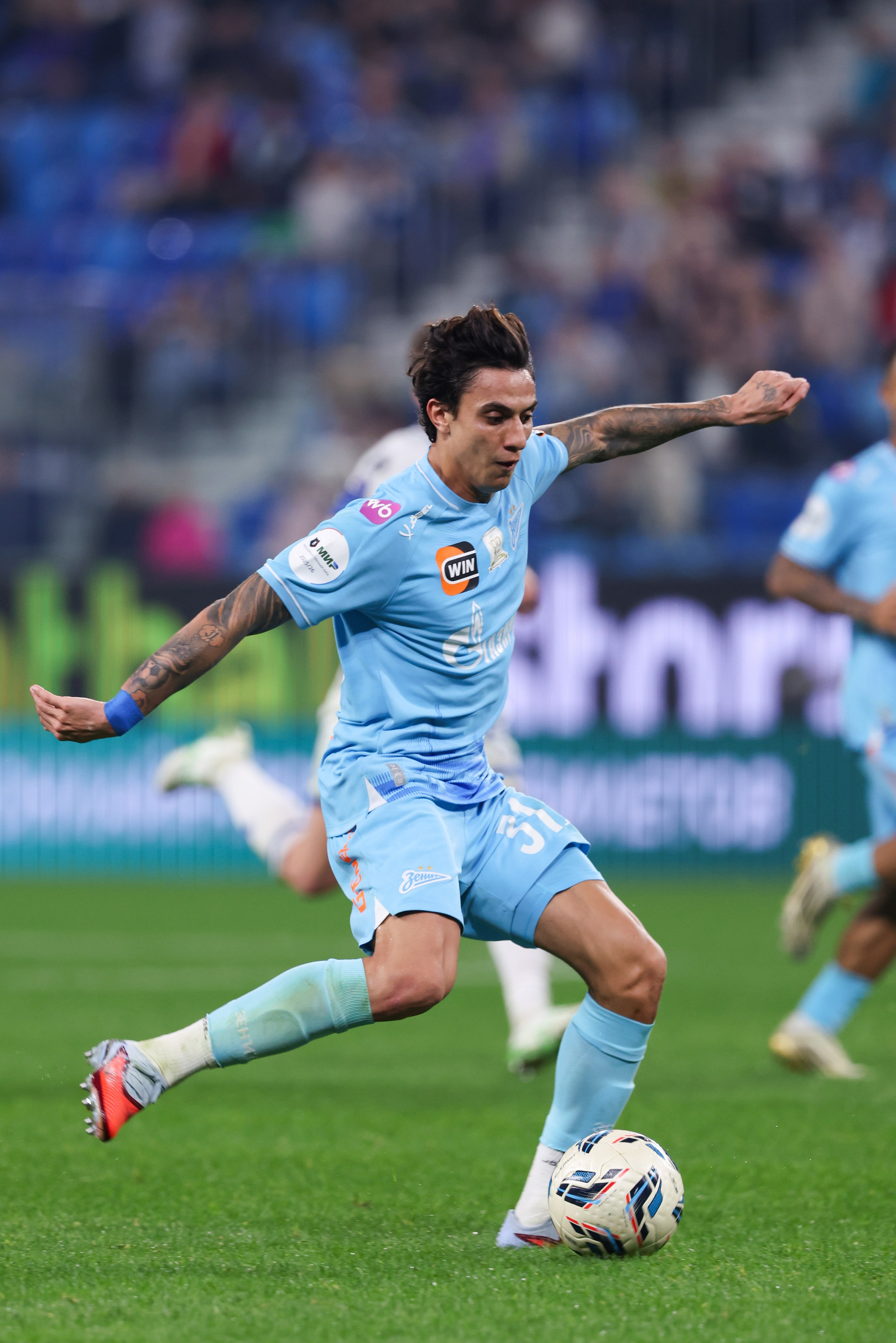 ФК «Зенит» — ФК «Динамо» Москва 26.10.2025. Спортивный и репортажный фотограф Антон Тереханов