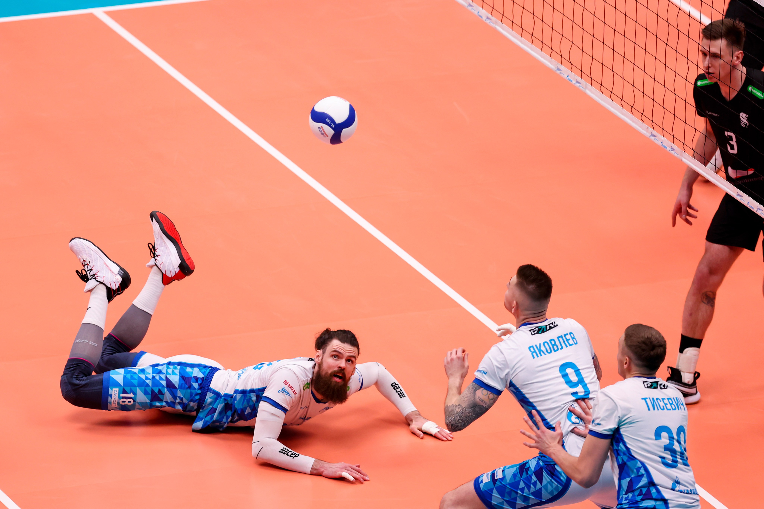 ВК Зенит — ВК Белогорье 08.04.2025. Спортивный и репортажный фотограф Антон Тереханов