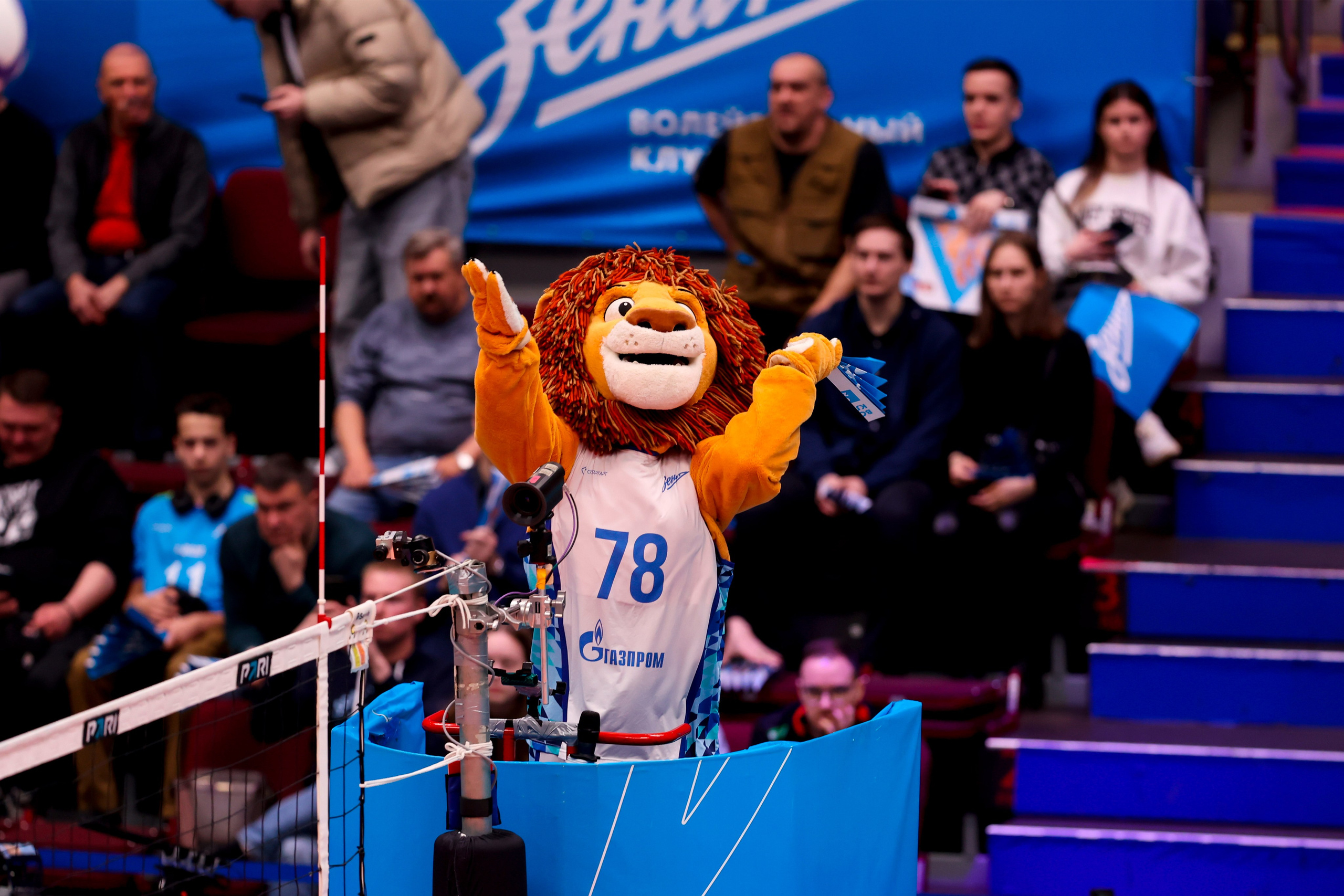 ВК Зенит — ВК Белогорье 08.04.2025. Спортивный и репортажный фотограф Антон Тереханов