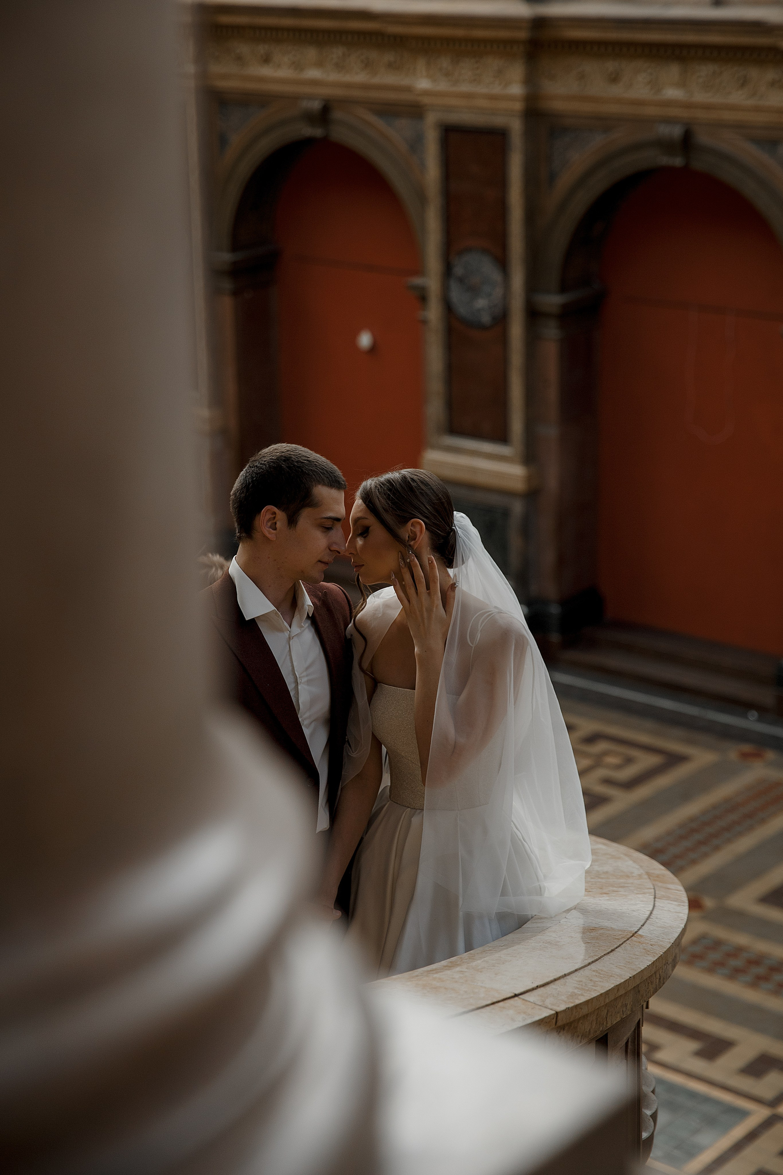 Свадебная в академии Штиглица. Свадебный фотограф Санкт-Петербург  Москва