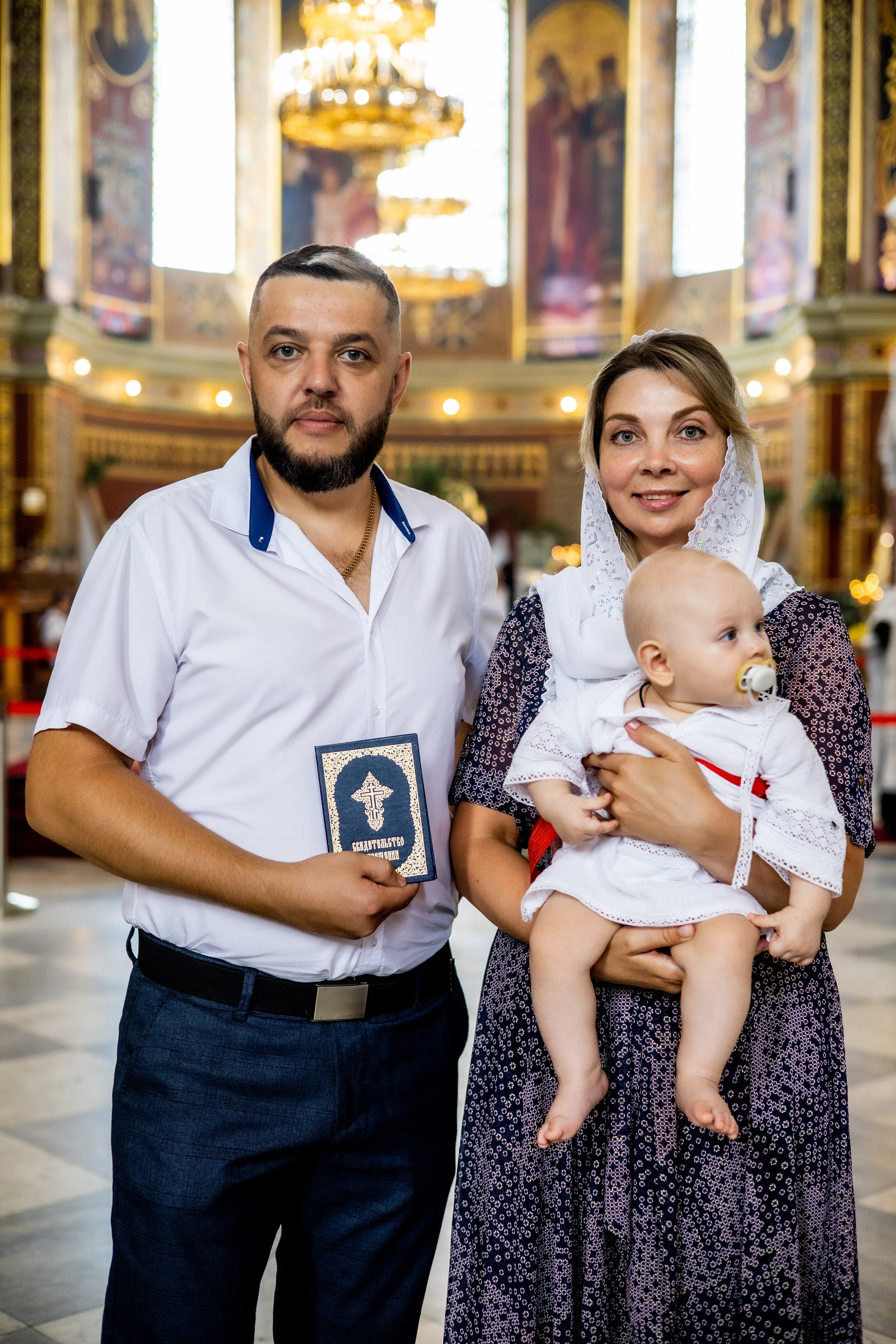 Крещение Назара. Фотограф Надежда Лукьянова