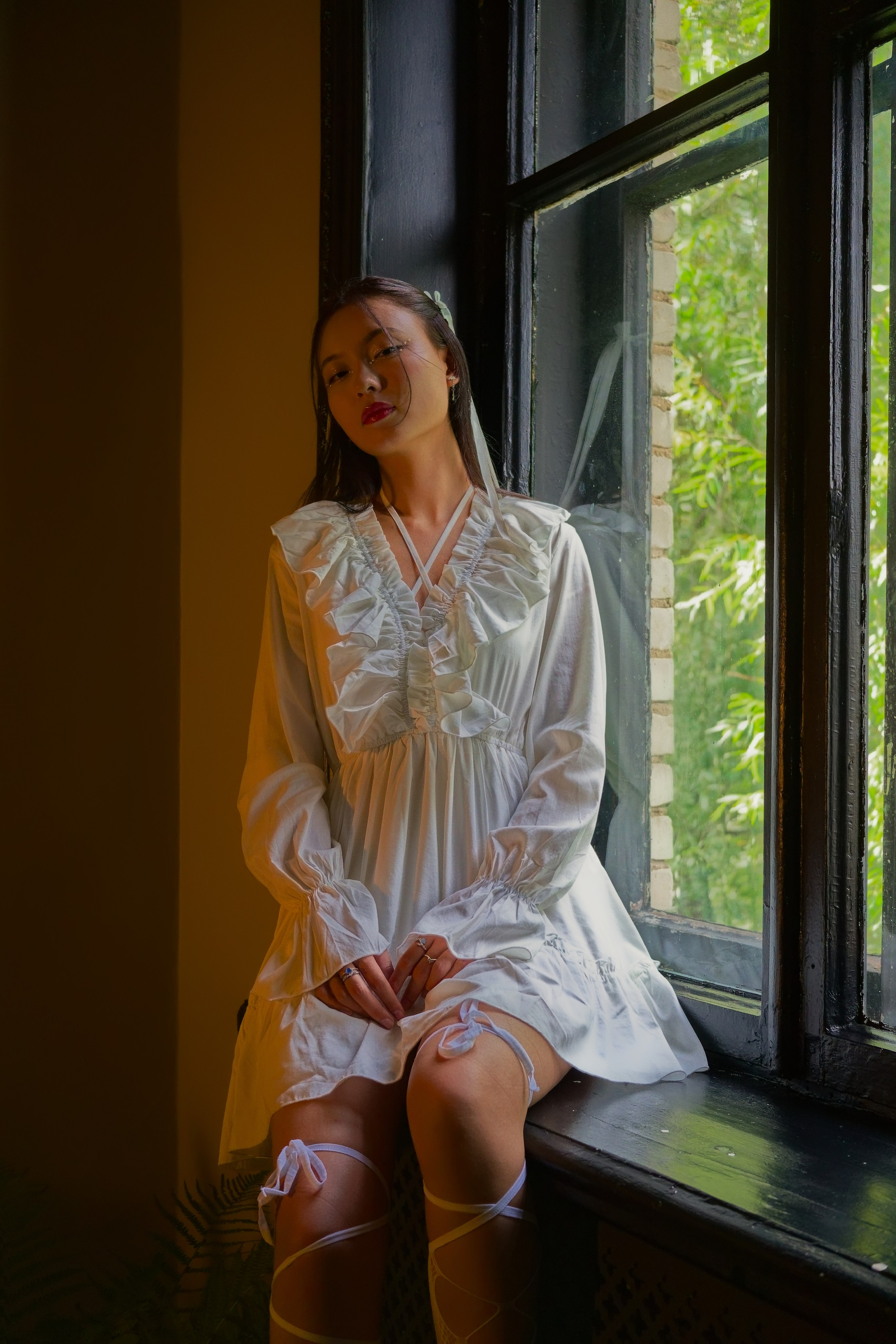 Аделина. Папоротник. Фотограф Денис Шемет