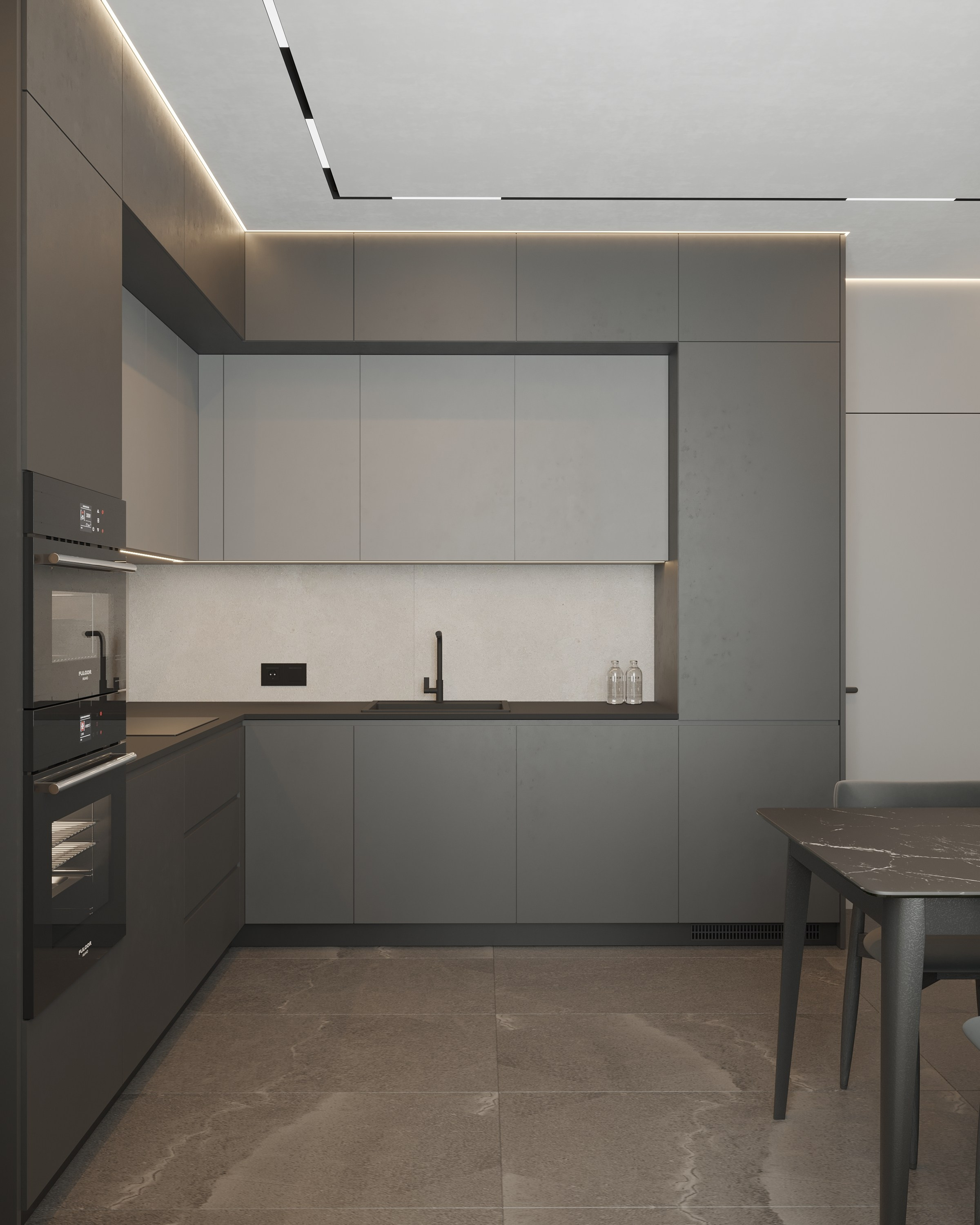 ЖК «Приморский квартал» / Санкт-Петербург / 45 кв. м. Ксения Барабаш дизайнер интерьера в Санкт-Петербурге