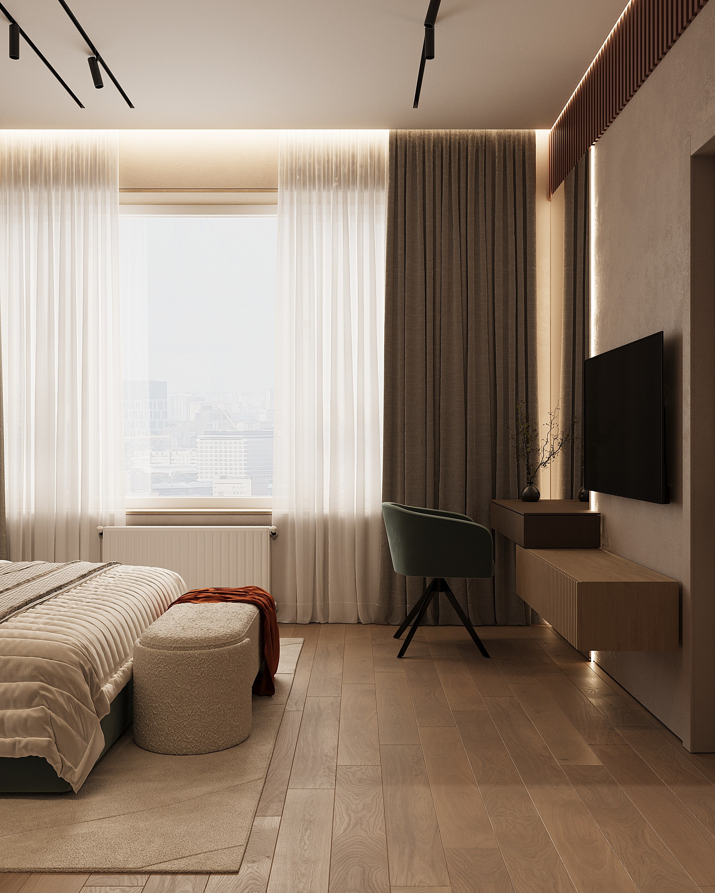 ЖК «Символ"/ Москва/ 62кв. м. Ксения Барабаш дизайнер интерьера в Санкт-Петербурге