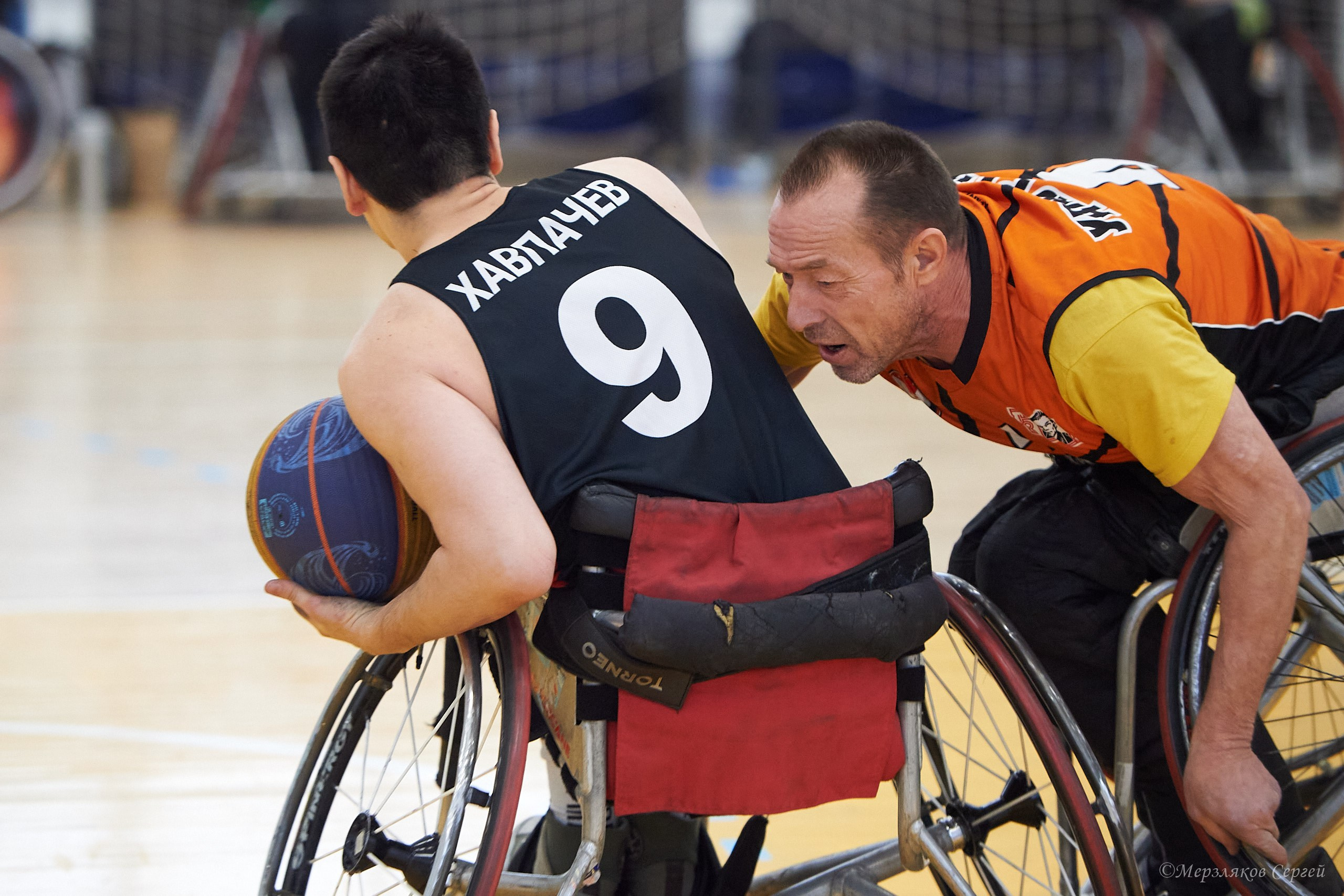 X традиционный Рождественский турнир по баскетболу на колясках. Ижевск. Спортивный репортажный фотограф в Ижевске Сергей Мерзляков