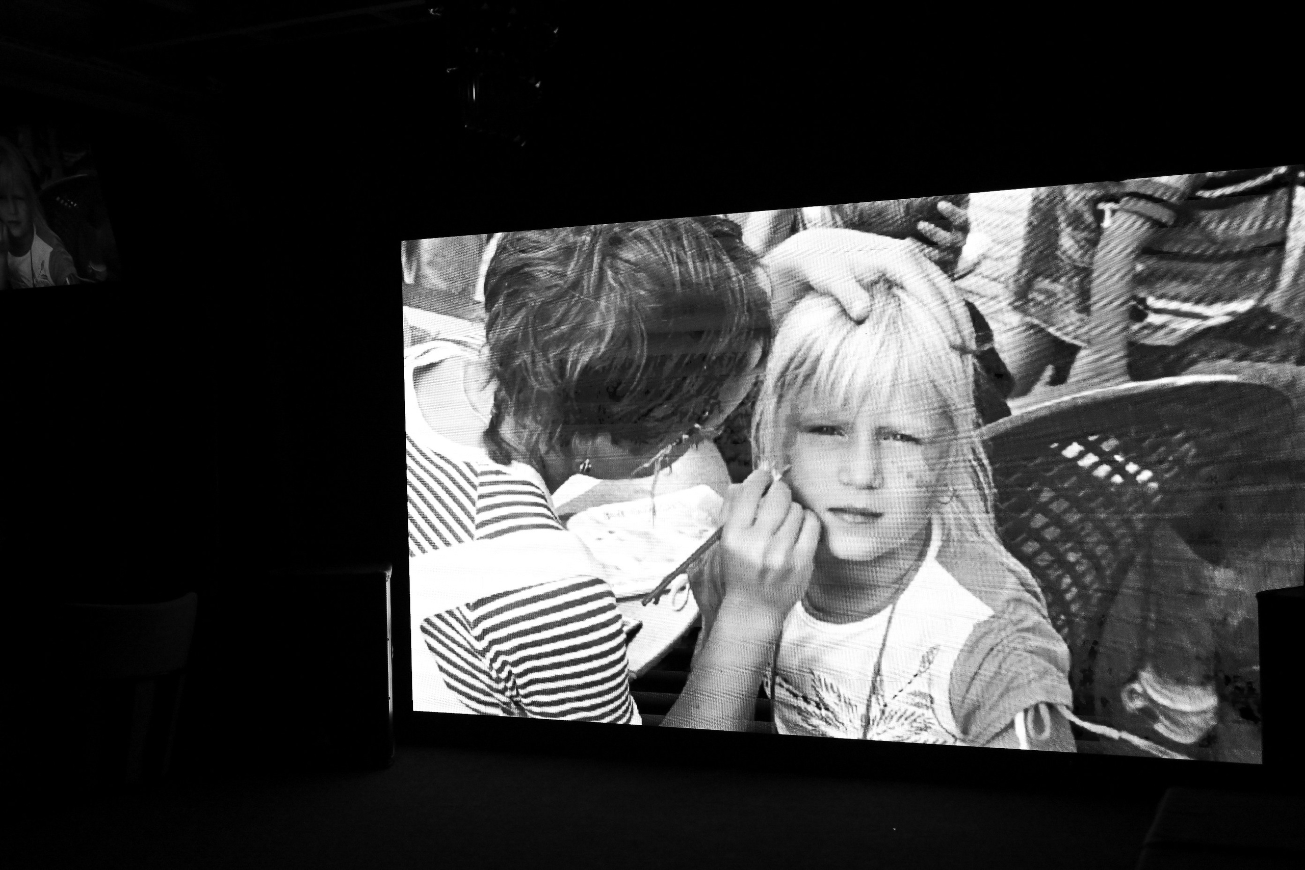 Black and white film. <3