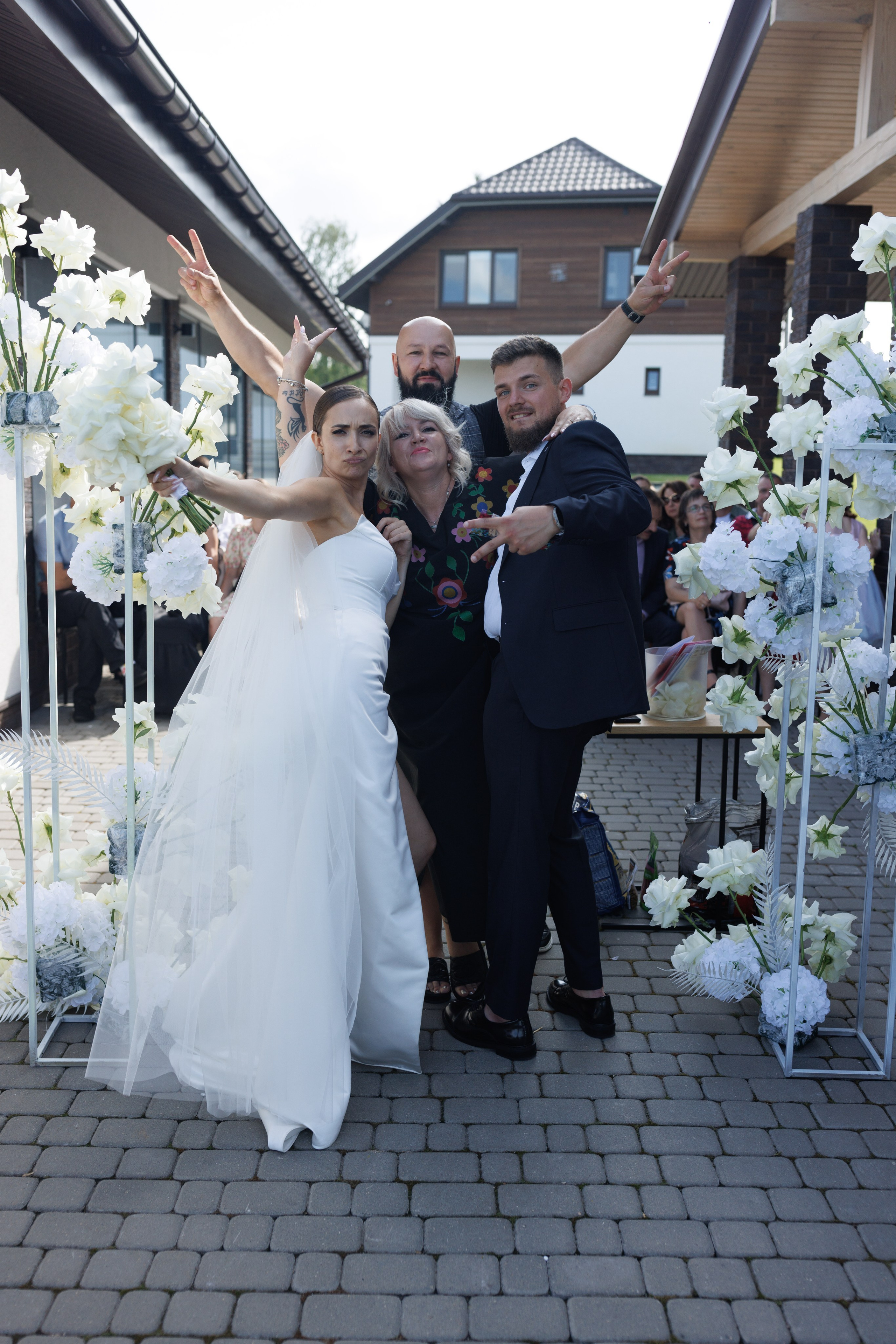 Свадебная фотосессия в Grand Chalet