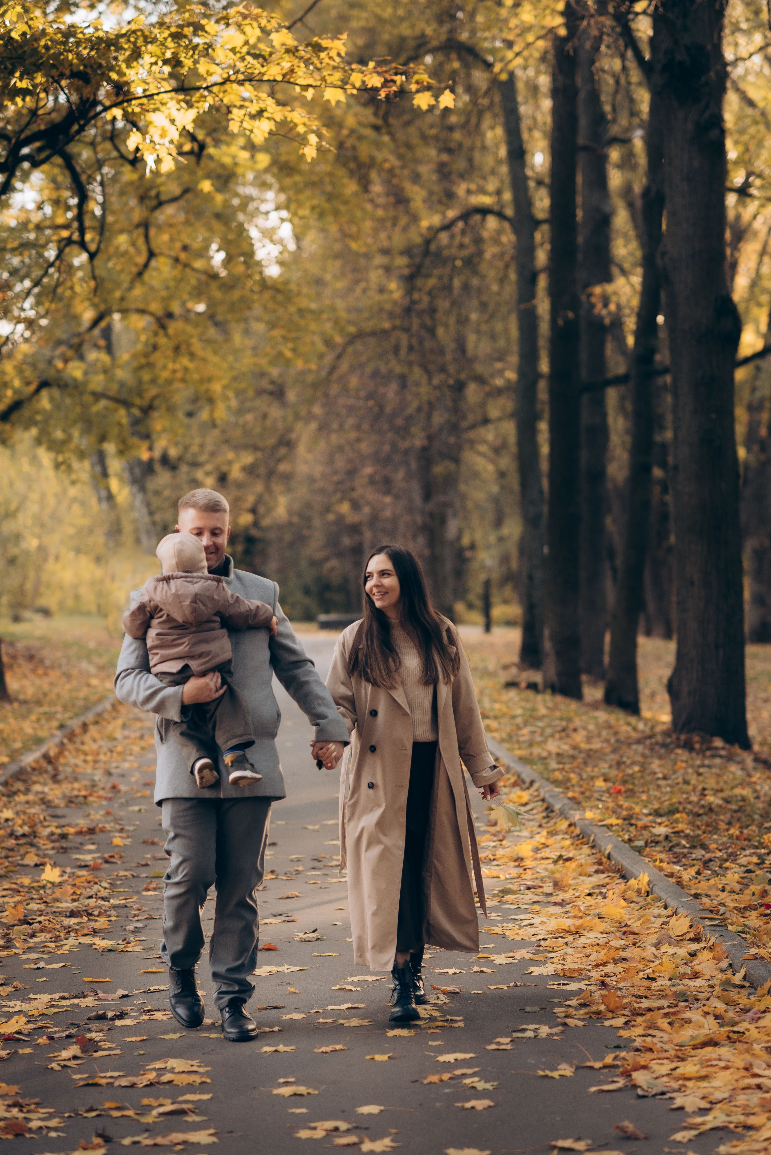 Осень в парке. Семейный фотограф в Домодедово и Москве Елена Пичугина
