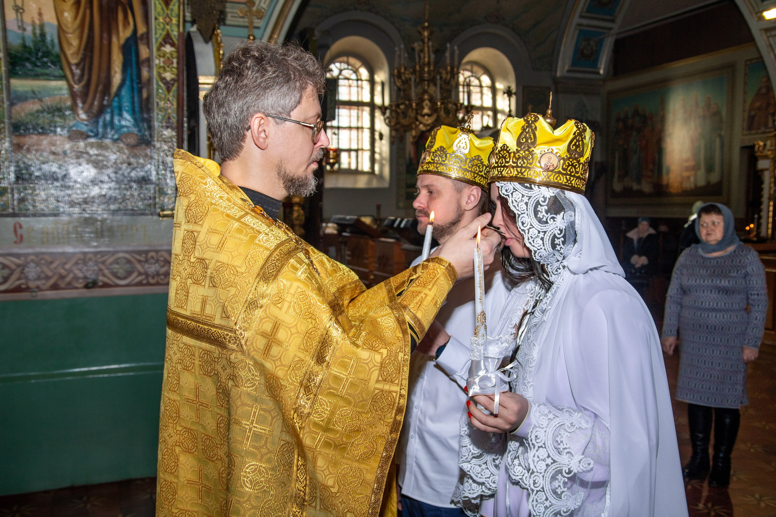 Венчание. Церковь Петра и Павла. Фотограф в Самаре Алексей Головачёв