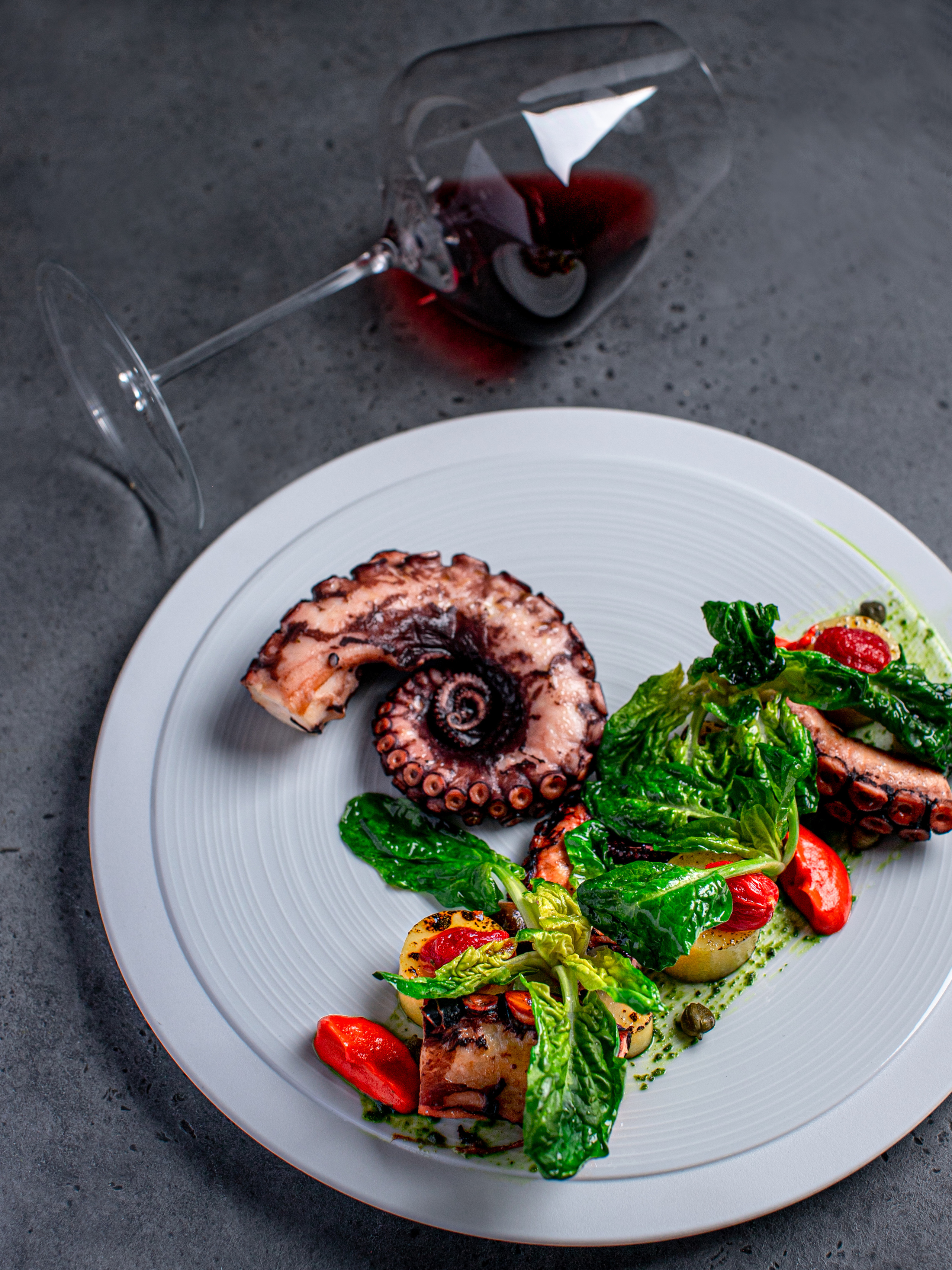 Съмка для «Wine and Crab». Фуд фотограф. Съемка еды в Москве