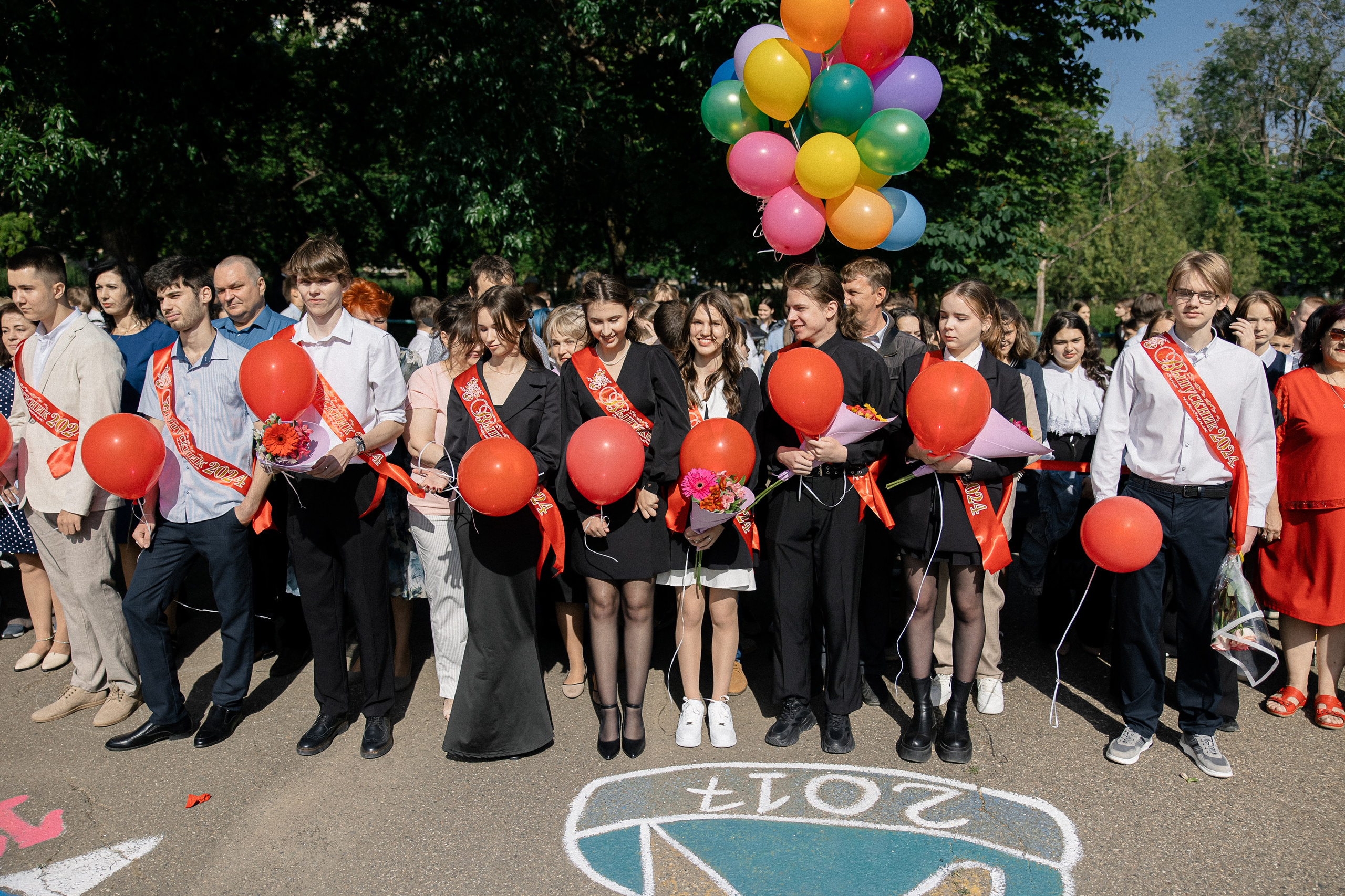 Последний звонок — линейка. Свадебный фотограф Роман Еремеев