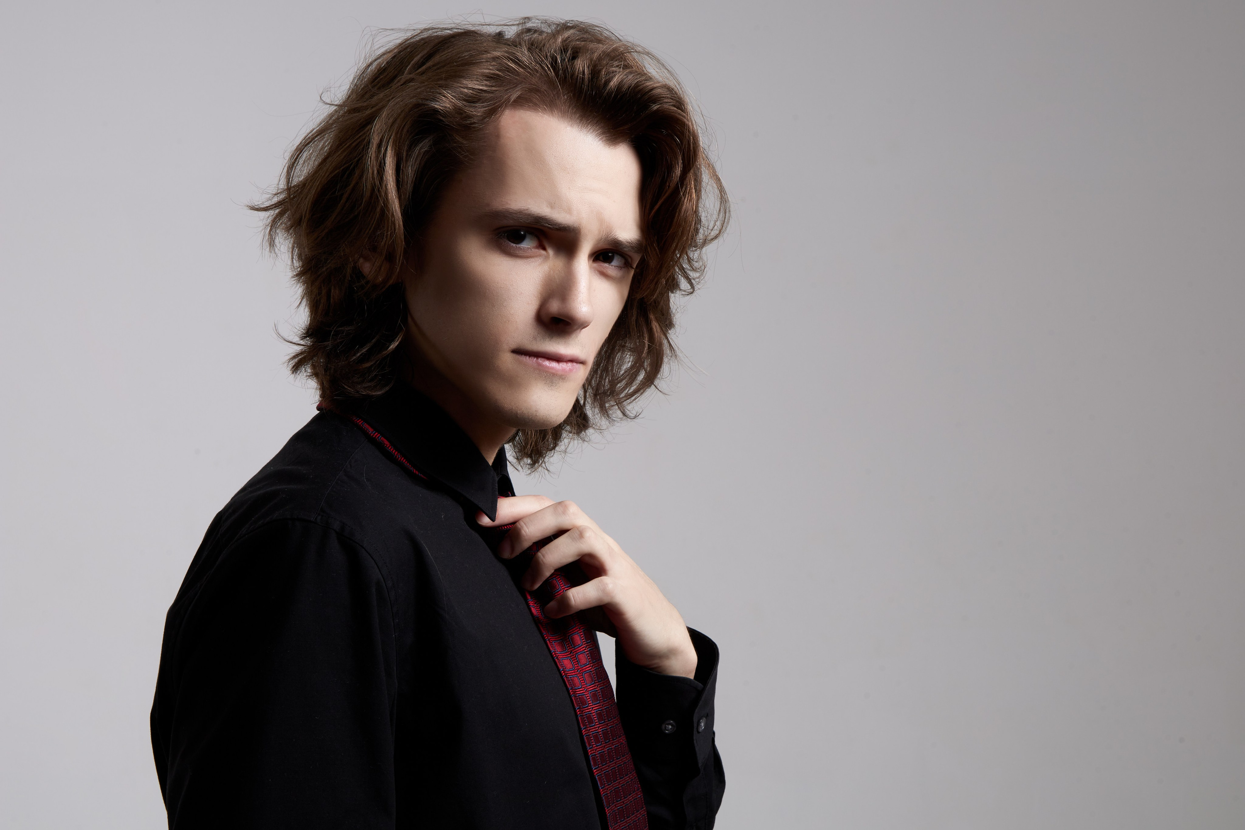 Студийная съемка. Саша Лампочкин. Портретный фотограф в Москве