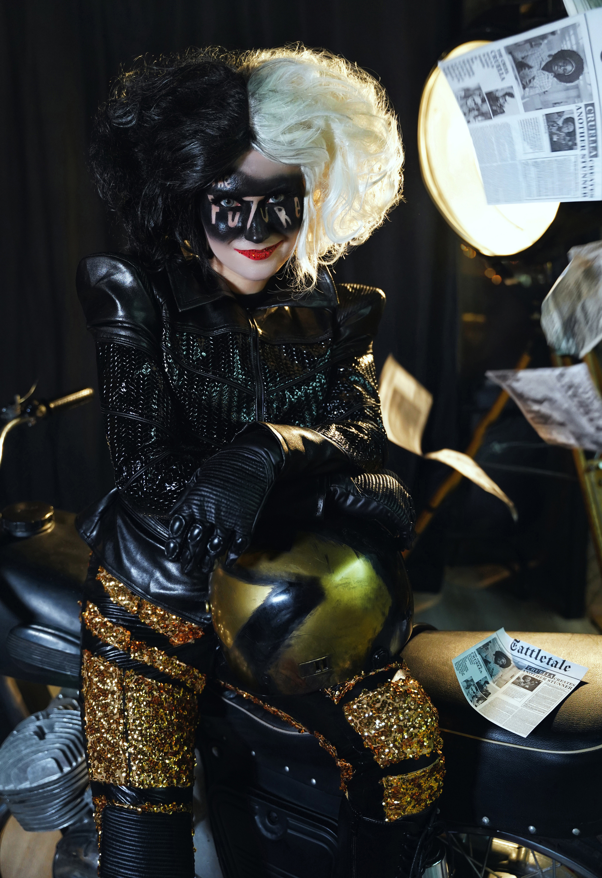 Круэлла по фильму Cruella (Lady Integra). Арт и семейный фотограф/видеограф Алексей Симкин