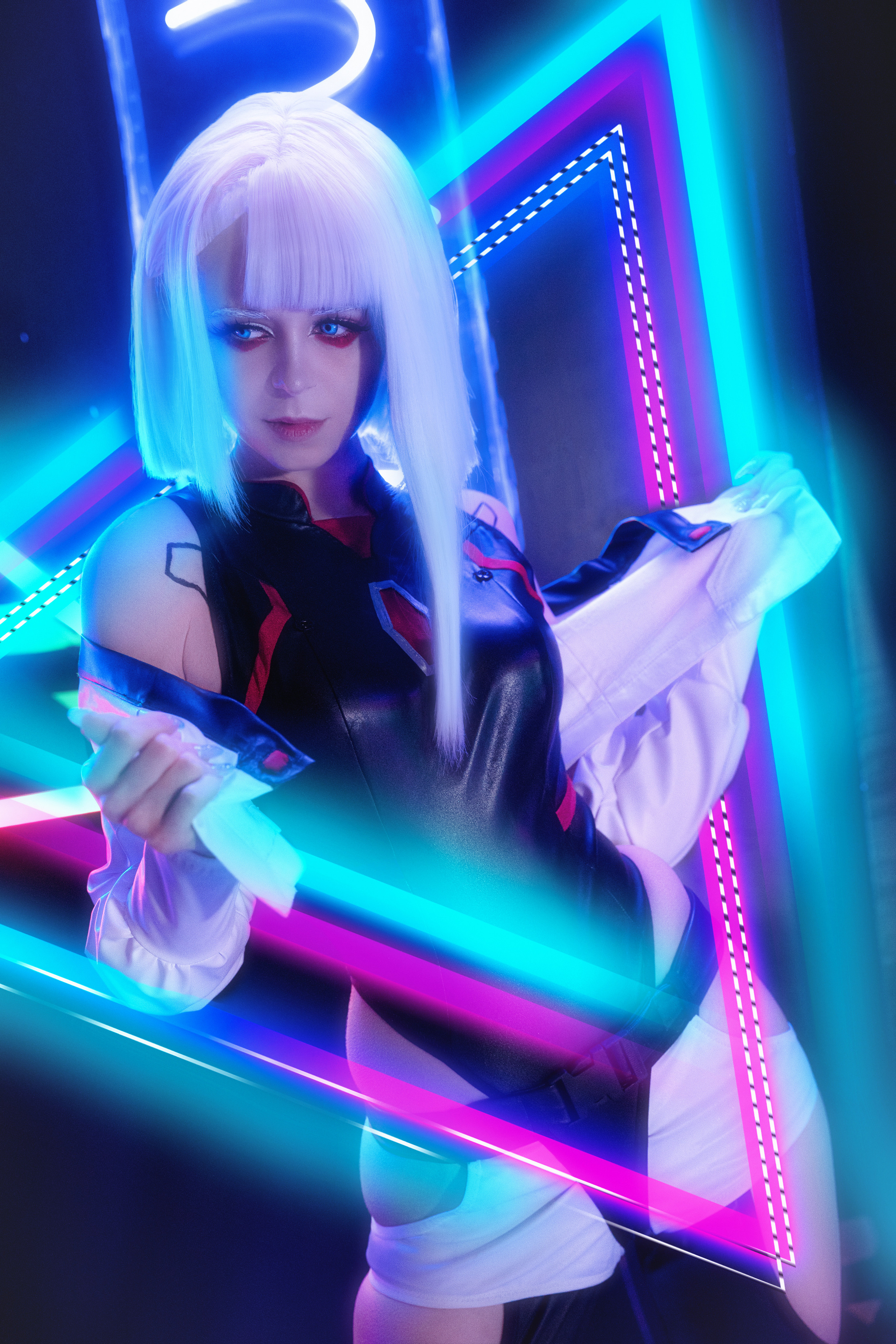 Cyberpunk 2077 Edge Runners — Lucy (Катюша). Арт и семейный фотограф/видеограф Алексей Симкин