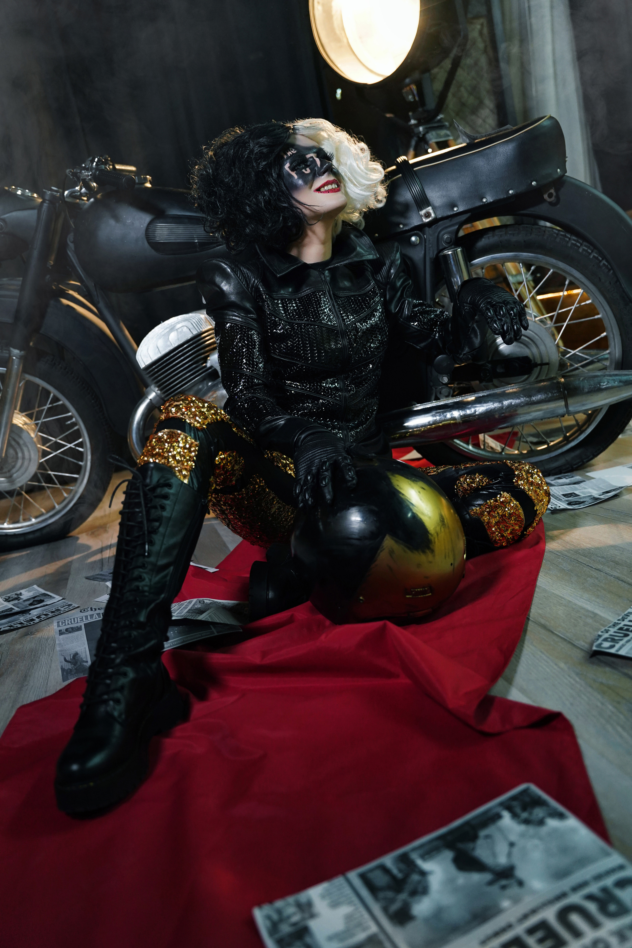 Круэлла по фильму Cruella (Lady Integra). Арт и семейный фотограф/видеограф Алексей Симкин