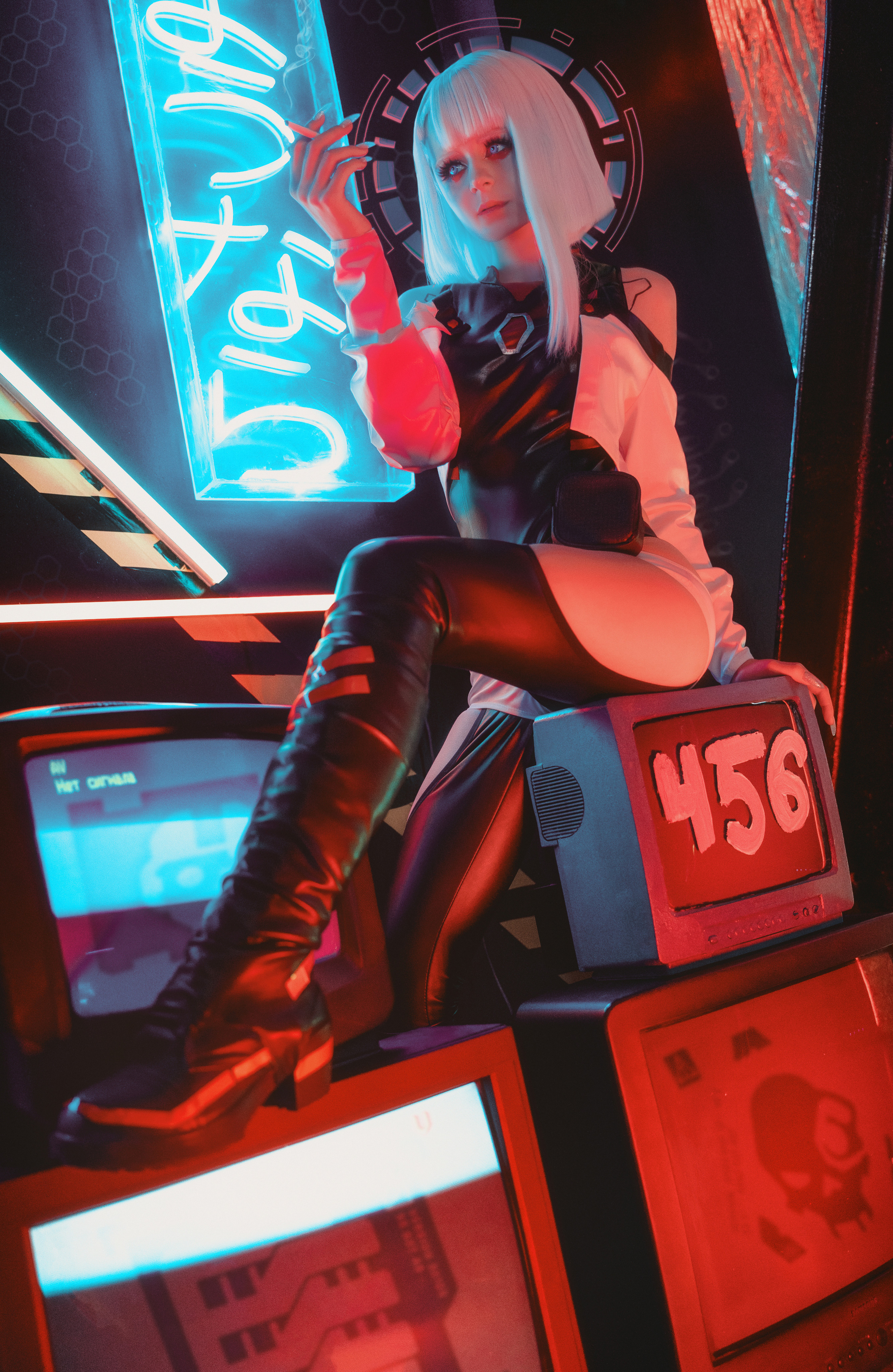Cyberpunk 2077 Edge Runners — Lucy (Катюша). Арт и семейный фотограф/видеограф Алексей Симкин
