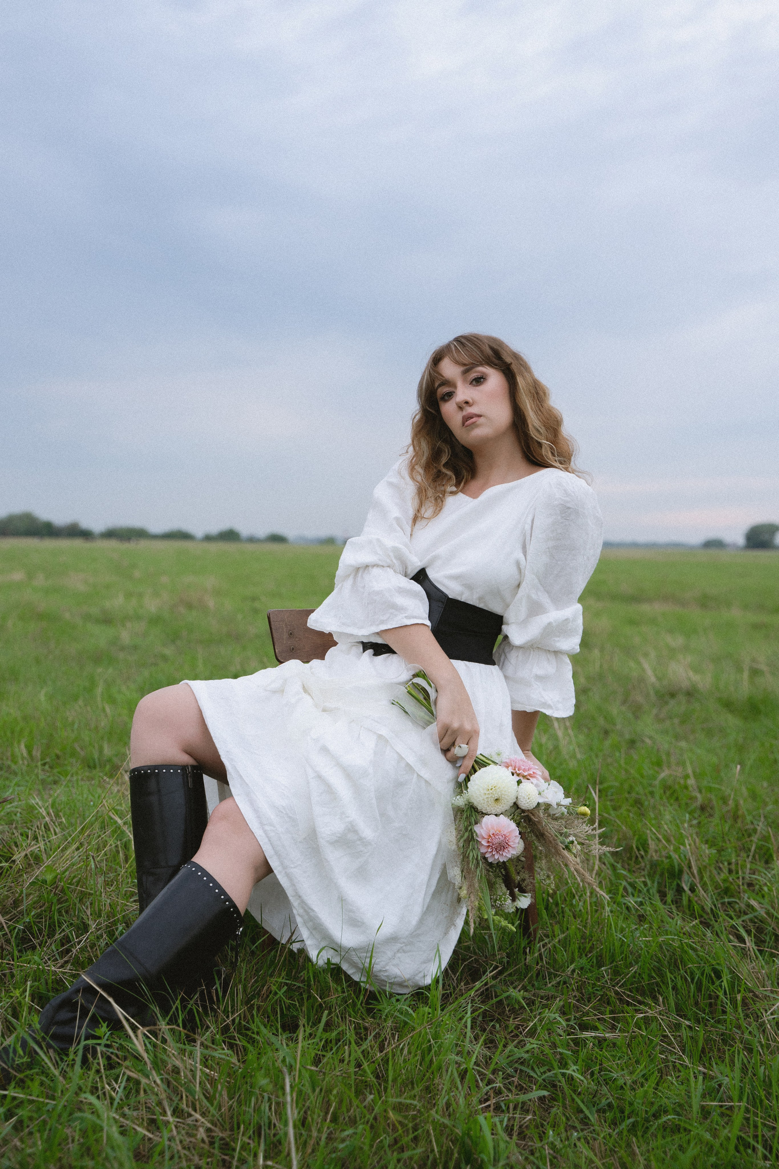 Фотосессия в поле для Александры. Фотограф Надежда Погребняк | Рязань | Москва